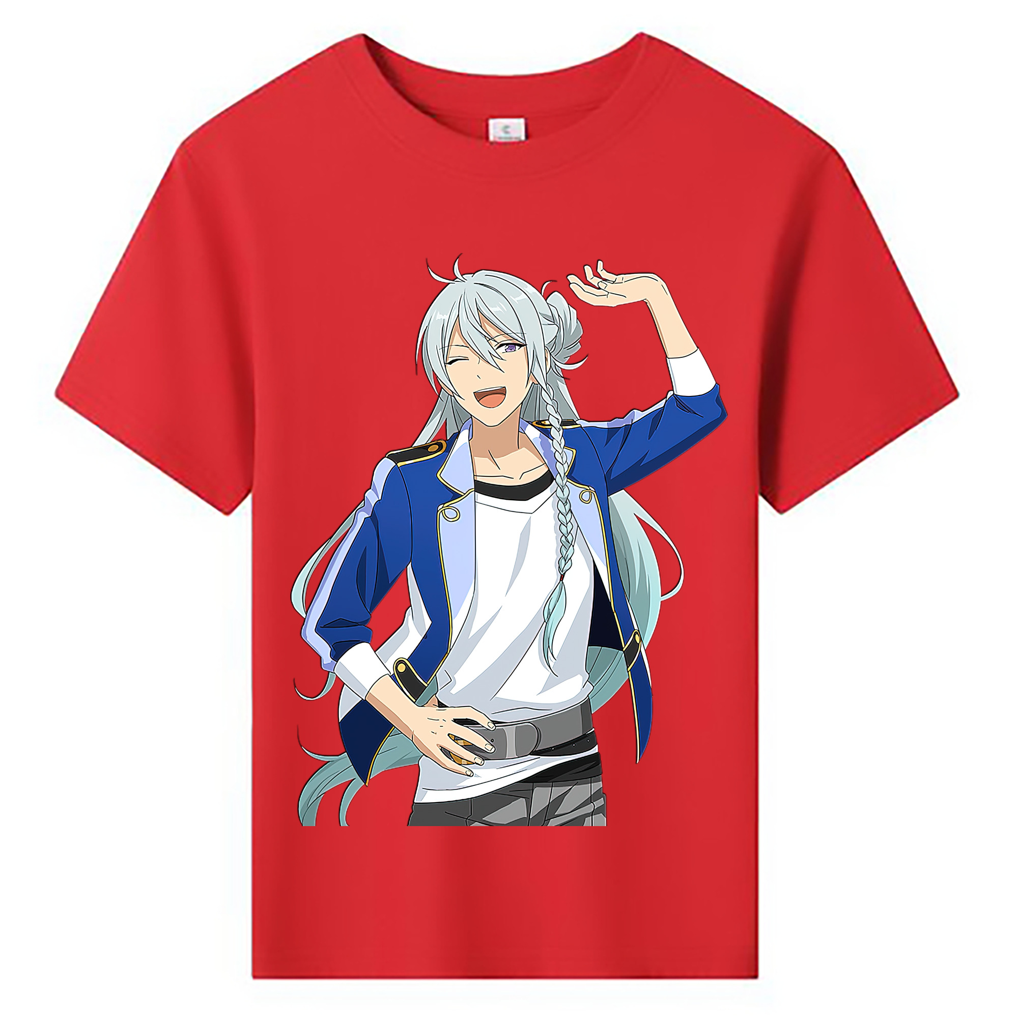 （画像用） あんさんぶるスターズ! Ensemble Stars 綿100％キッズTシャツ（フロントプリント）