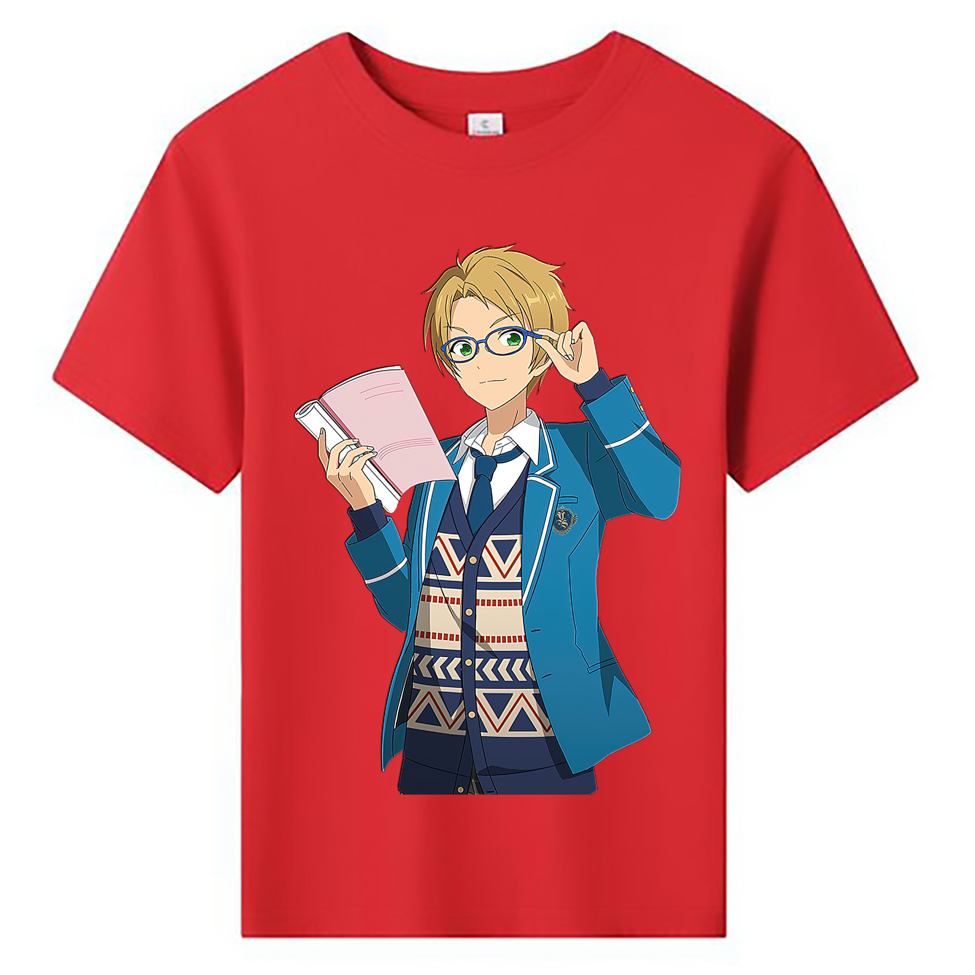 （画像用） あんさんぶるスターズ! Ensemble Stars 綿100％キッズTシャツ（フロントプリント）