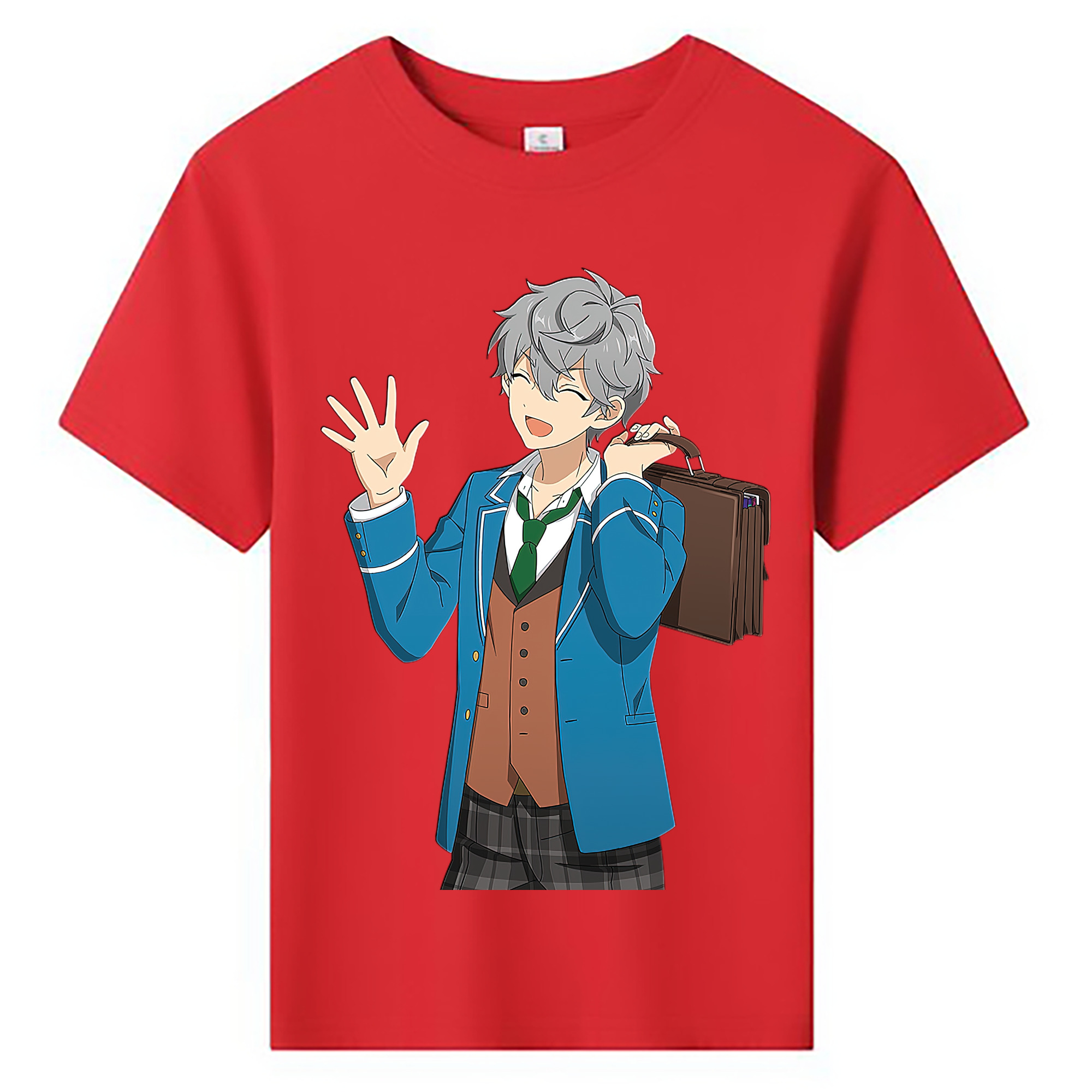 （画像用） あんさんぶるスターズ! Ensemble Stars 綿100％キッズTシャツ（フロントプリント）
