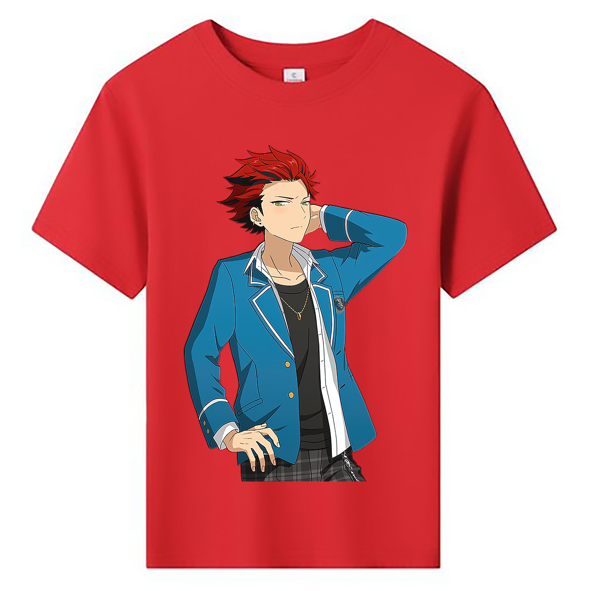 （画像用） あんさんぶるスターズ! Ensemble Stars 綿100％キッズTシャツ（フロントプリント）