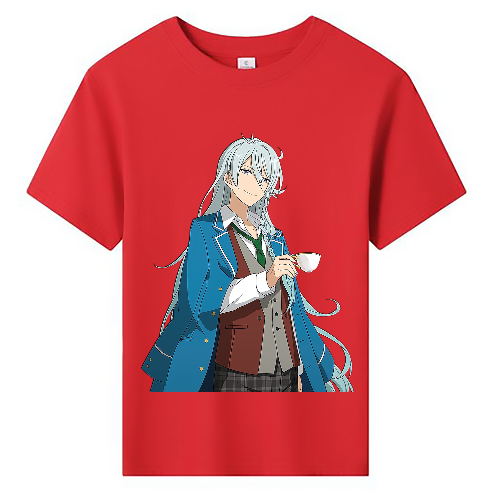 （画像用） あんさんぶるスターズ! Ensemble Stars 綿100％キッズTシャツ（フロントプリント）