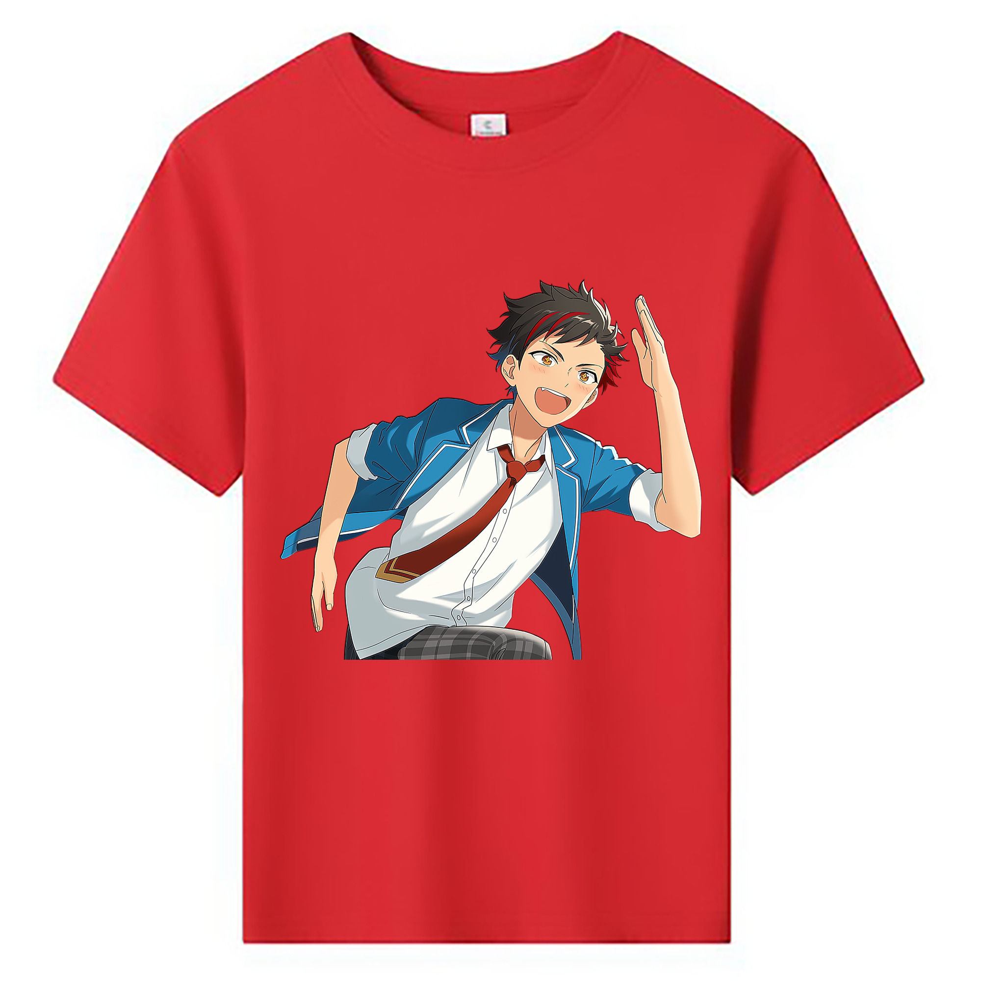（画像用） あんさんぶるスターズ! Ensemble Stars 綿100％キッズTシャツ（フロントプリント）