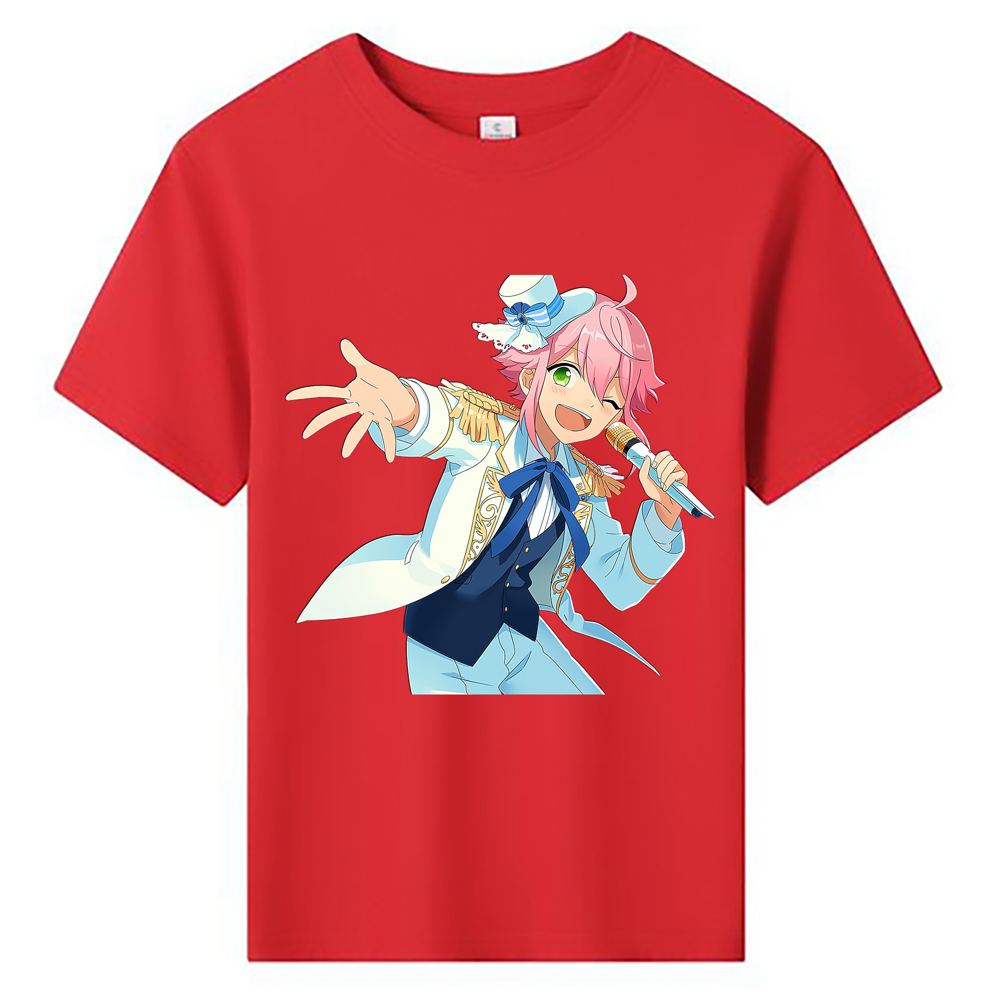 （画像用） あんさんぶるスターズ! Ensemble Stars 綿100％キッズTシャツ（フロントプリント）
