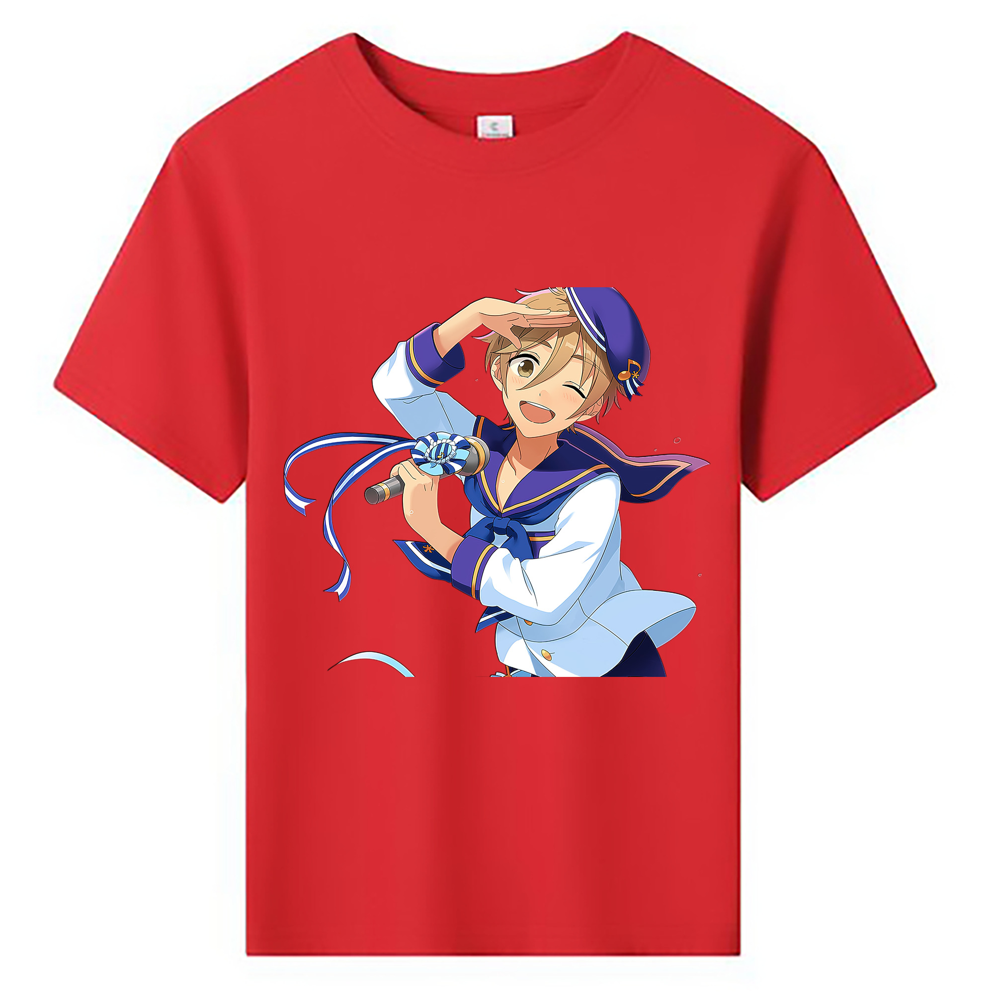 （画像用） あんさんぶるスターズ! Ensemble Stars 綿100％キッズTシャツ（フロントプリント）