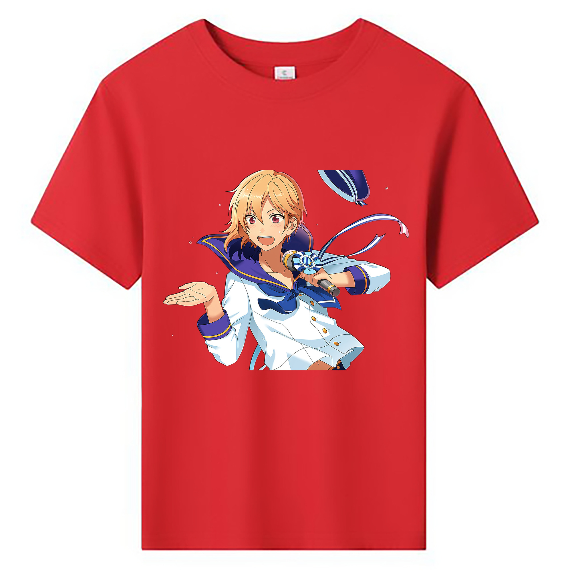 （画像用） あんさんぶるスターズ! Ensemble Stars 綿100％キッズTシャツ（フロントプリント）