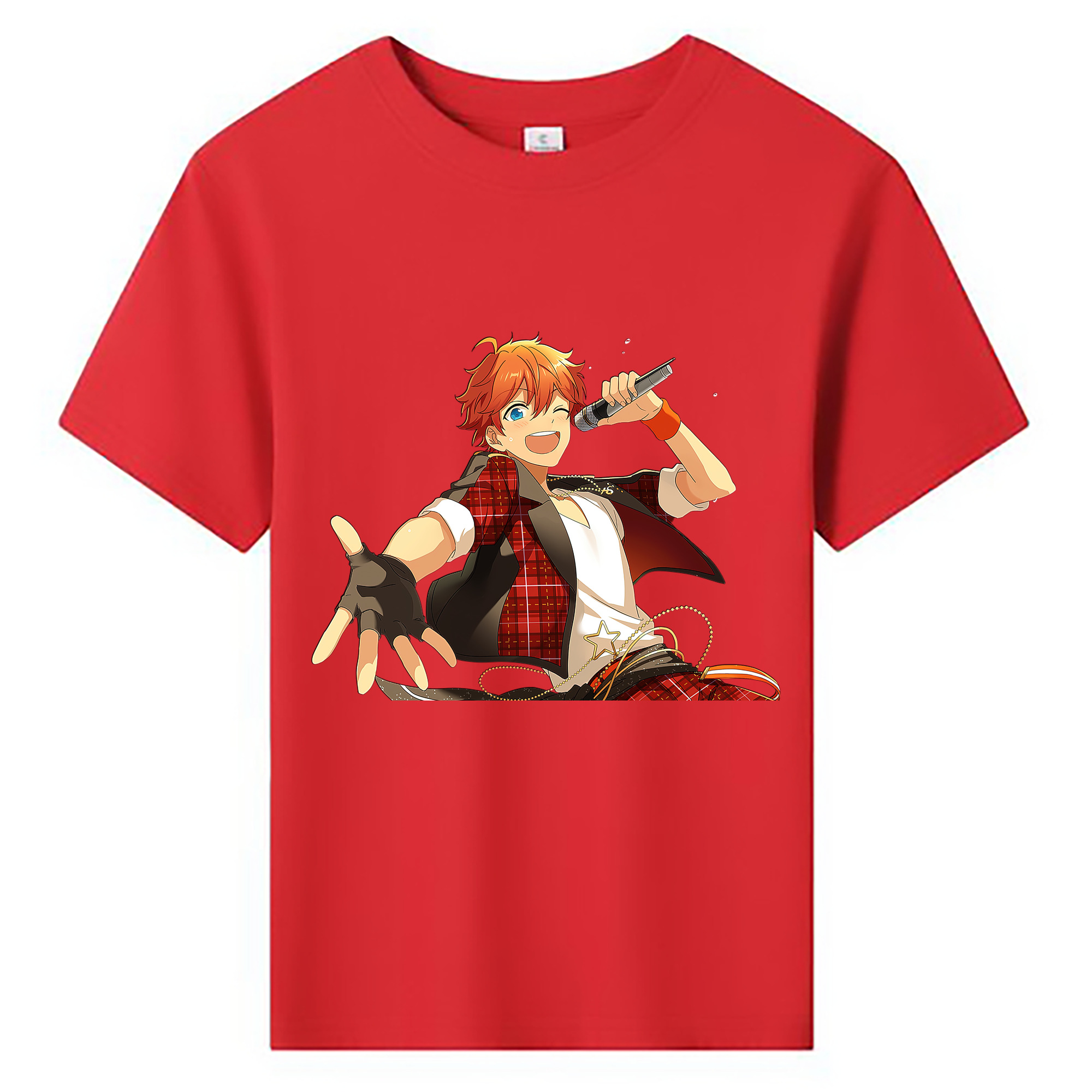 （画像用） あんさんぶるスターズ! Ensemble Stars 綿100％キッズTシャツ（フロントプリント）
