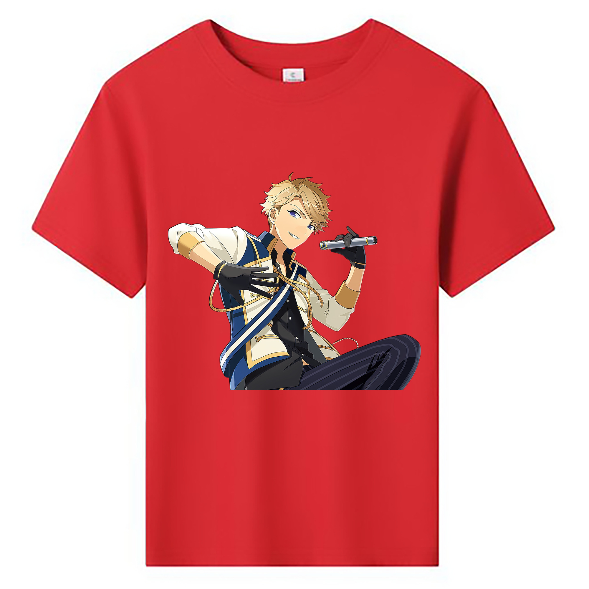 （画像用） あんさんぶるスターズ! Ensemble Stars 綿100％キッズTシャツ（フロントプリント）
