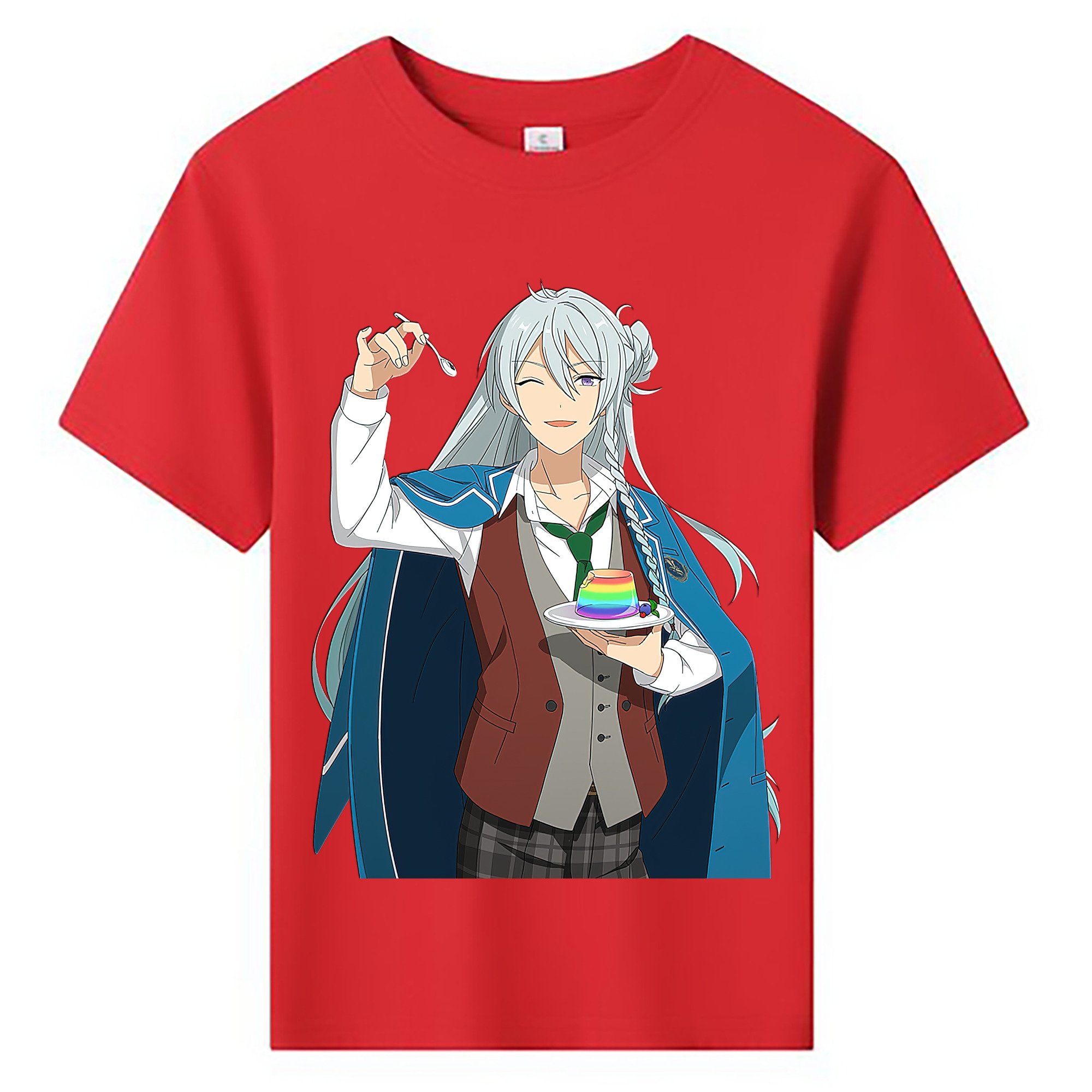 （画像用） あんさんぶるスターズ! Ensemble Stars 綿100％キッズTシャツ（フロントプリント）