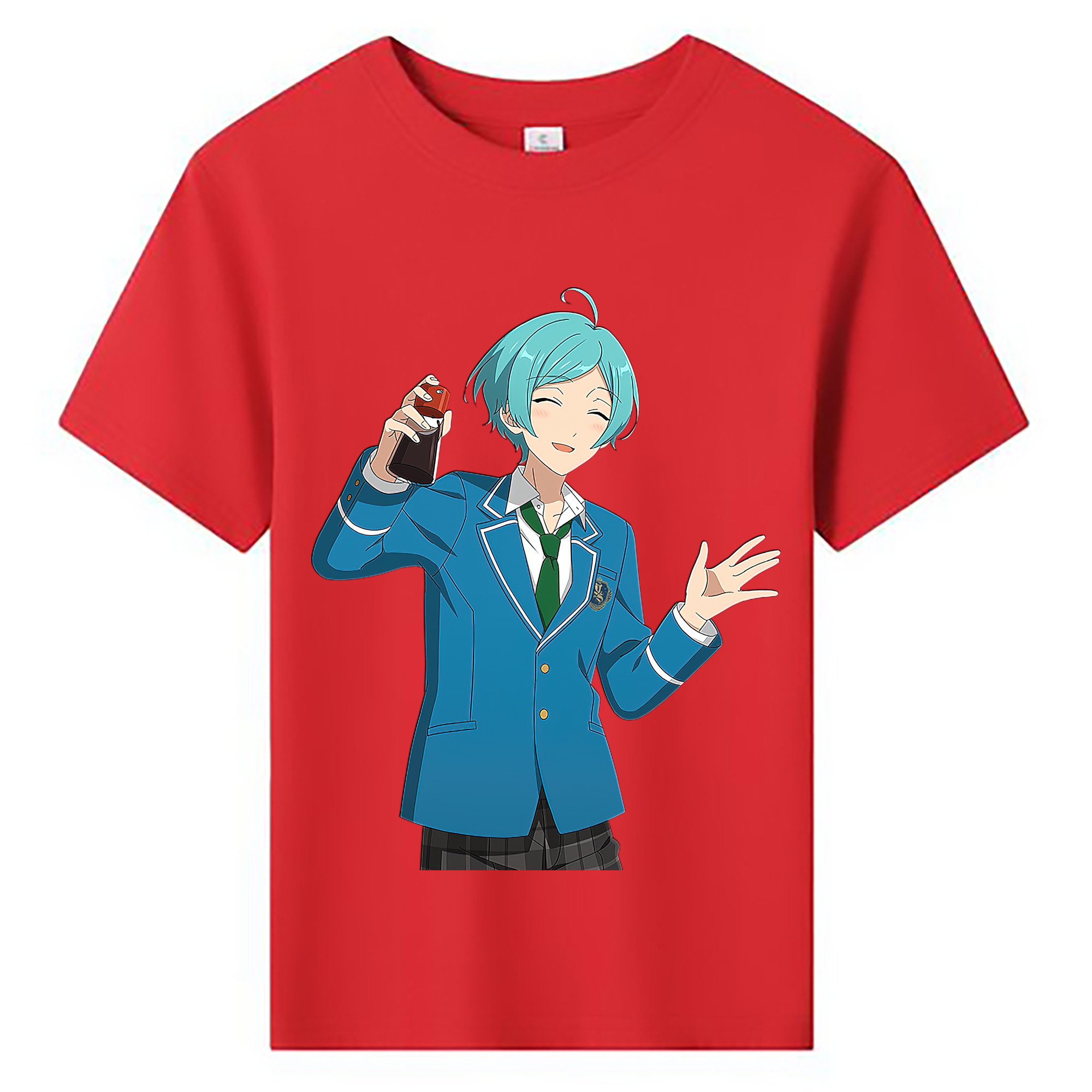 （画像用） あんさんぶるスターズ! Ensemble Stars 綿100％キッズTシャツ（フロントプリント）