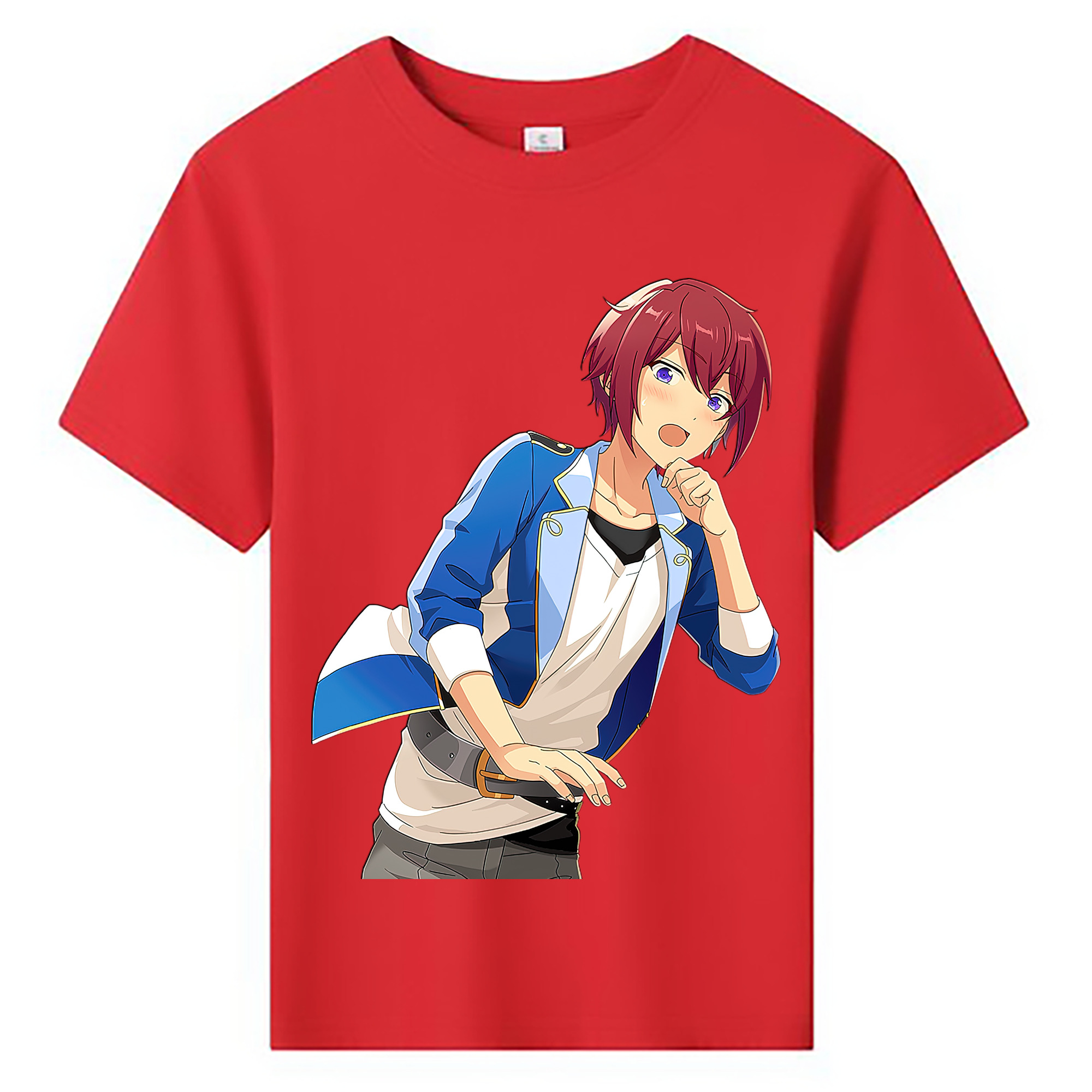 （画像用） あんさんぶるスターズ! Ensemble Stars 綿100％キッズTシャツ（フロントプリント）