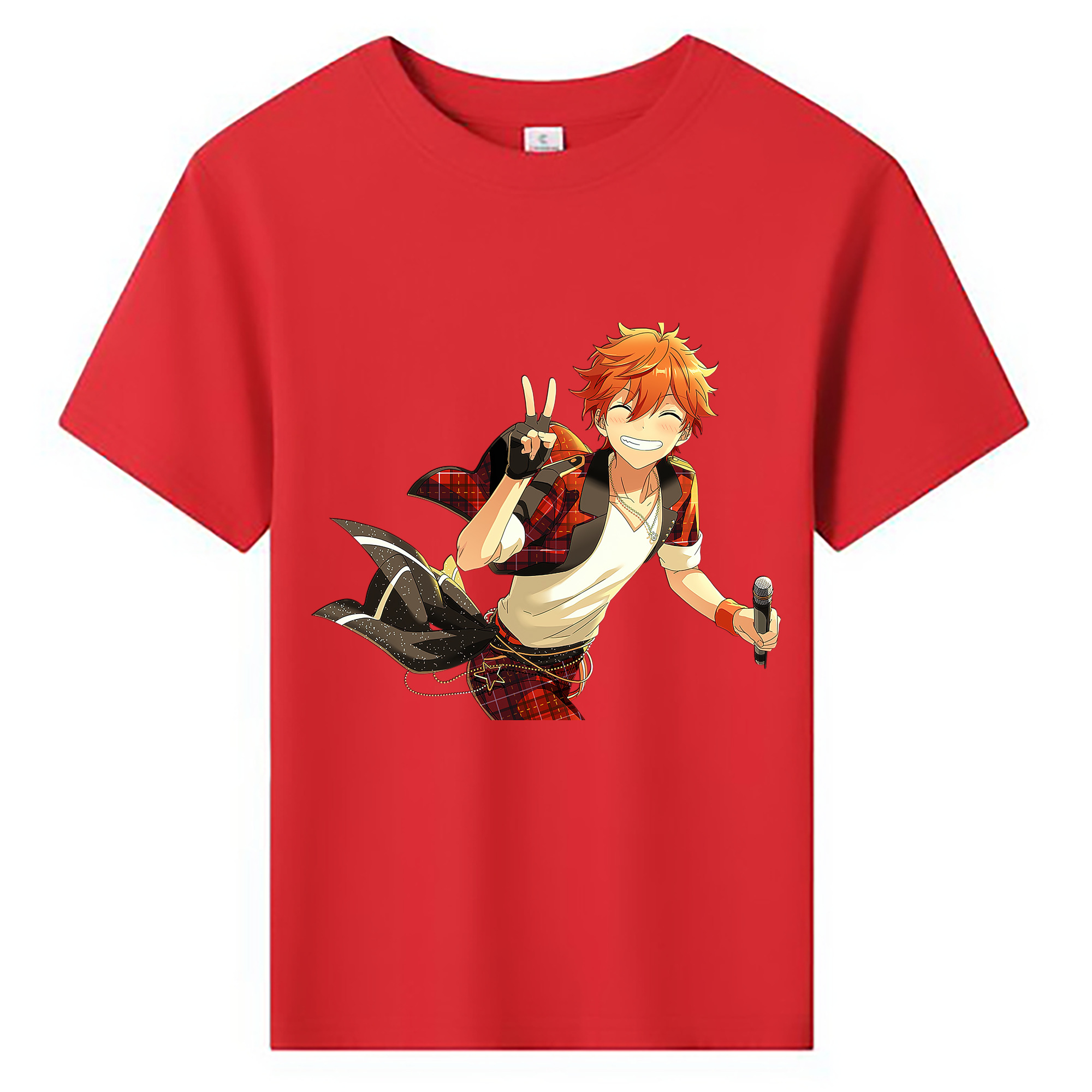 （画像用） あんさんぶるスターズ! Ensemble Stars 綿100％キッズTシャツ（フロントプリント）