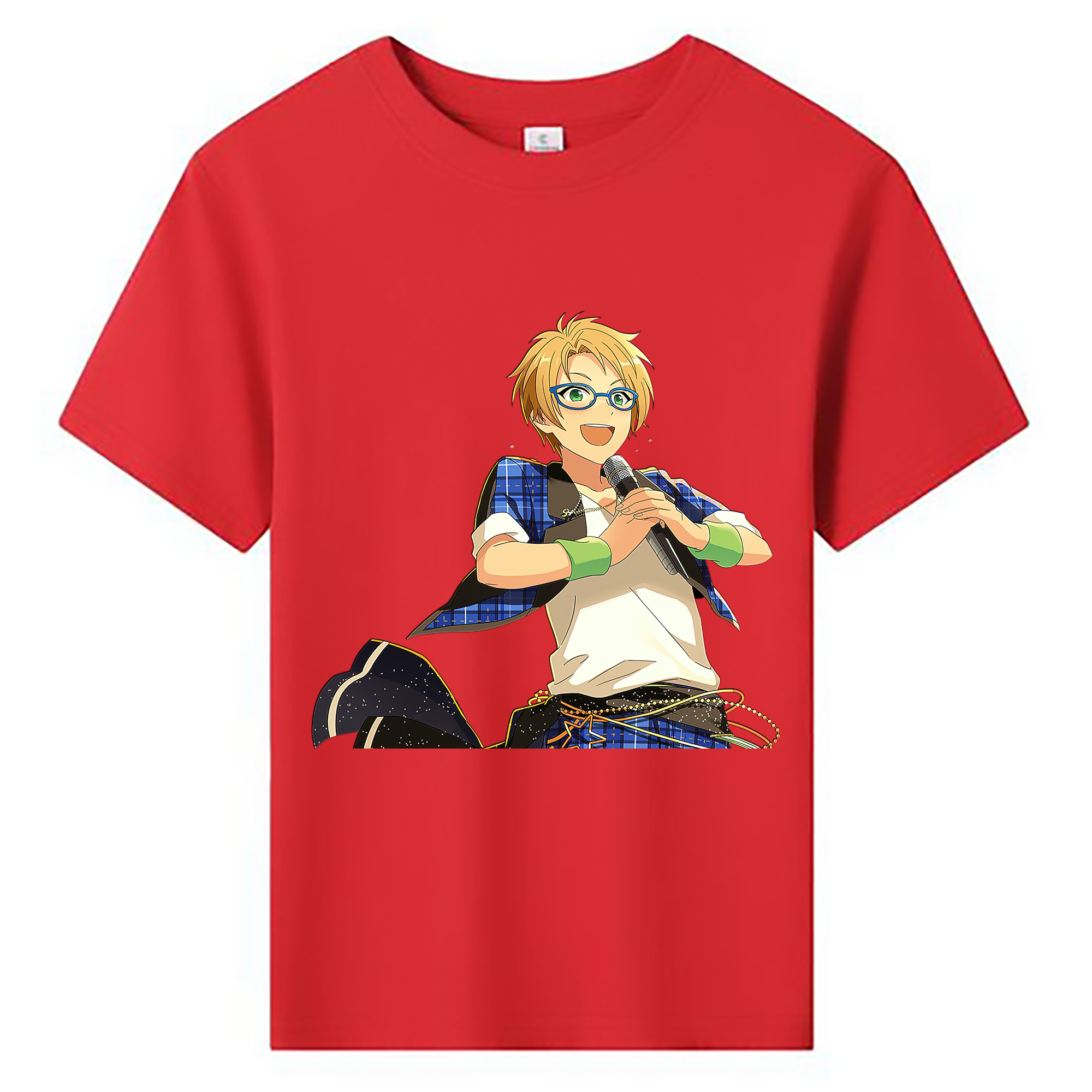（画像用） あんさんぶるスターズ! Ensemble Stars 綿100％キッズTシャツ（フロントプリント）