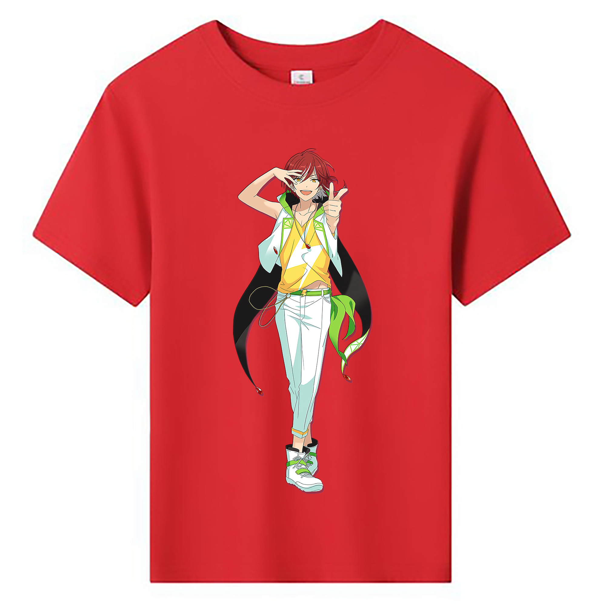 （画像用） あんさんぶるスターズ! Ensemble Stars 綿100％キッズTシャツ（フロントプリント）