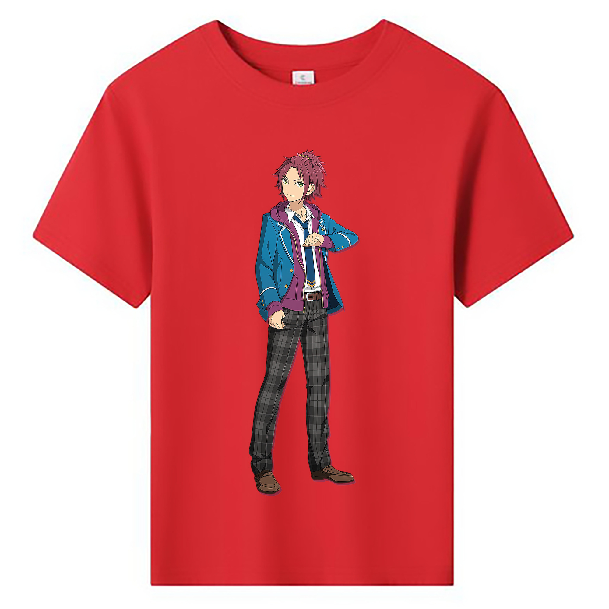 （画像用） あんさんぶるスターズ! Ensemble Stars 綿100％キッズTシャツ（フロントプリント）