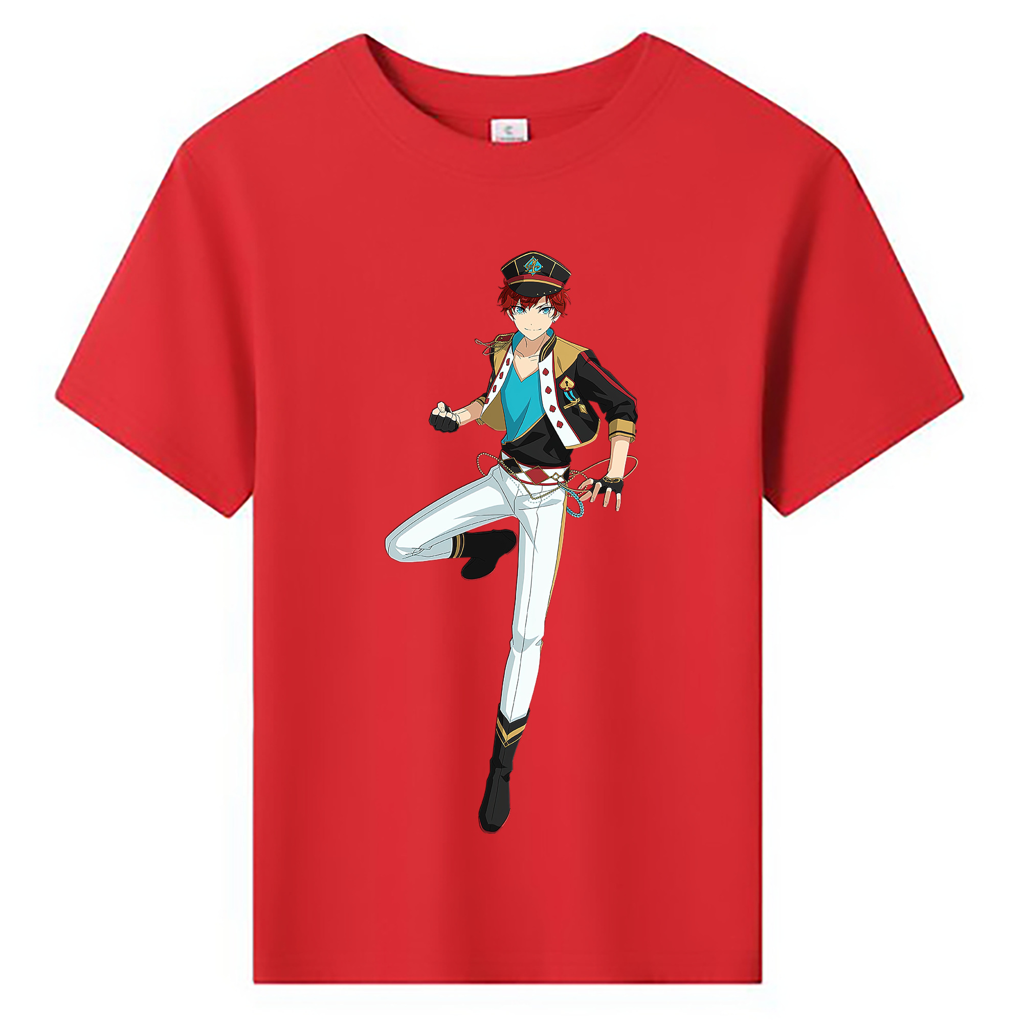 （画像用） あんさんぶるスターズ! Ensemble Stars 綿100％キッズTシャツ（フロントプリント）