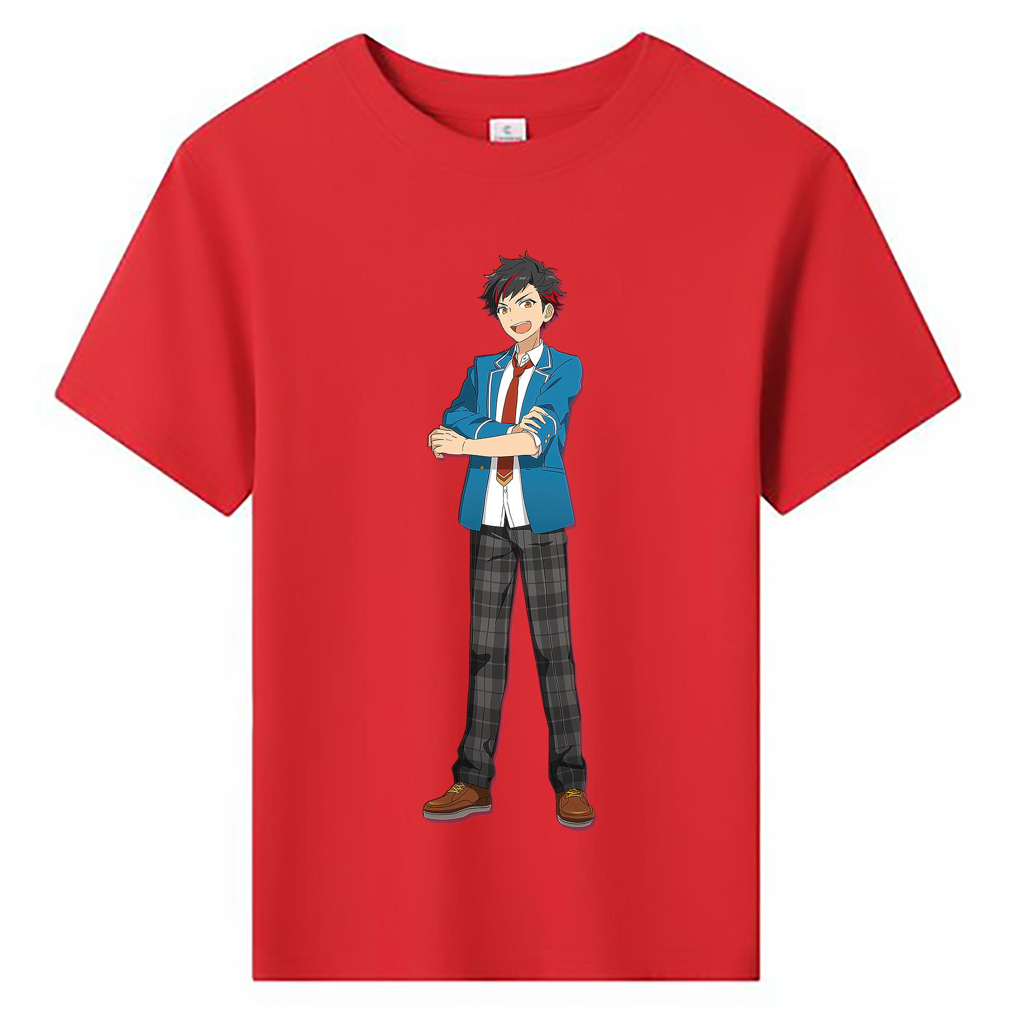 （画像用） あんさんぶるスターズ! Ensemble Stars 綿100％キッズTシャツ（フロントプリント）