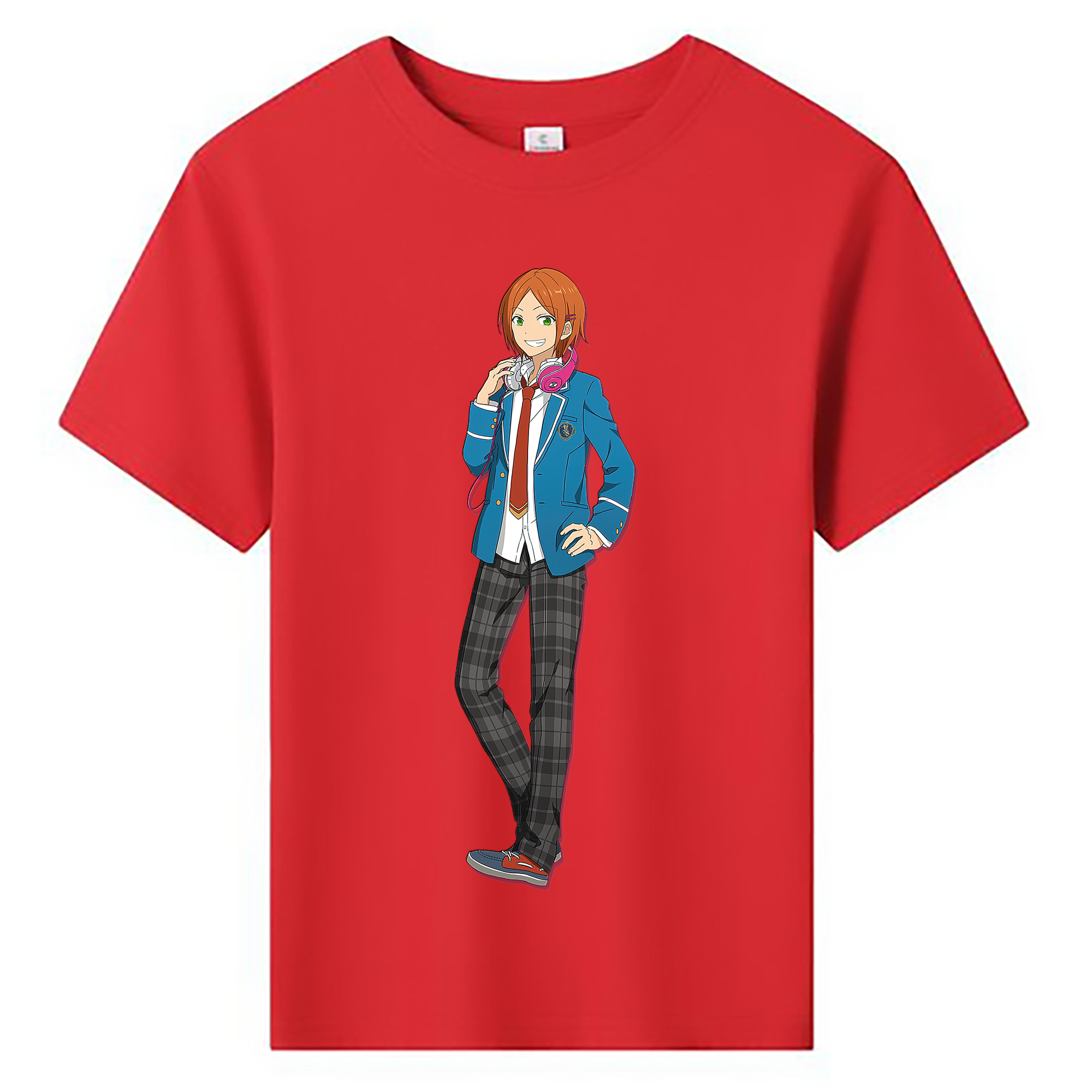 （画像用） あんさんぶるスターズ! Ensemble Stars 綿100％キッズTシャツ（フロントプリント）