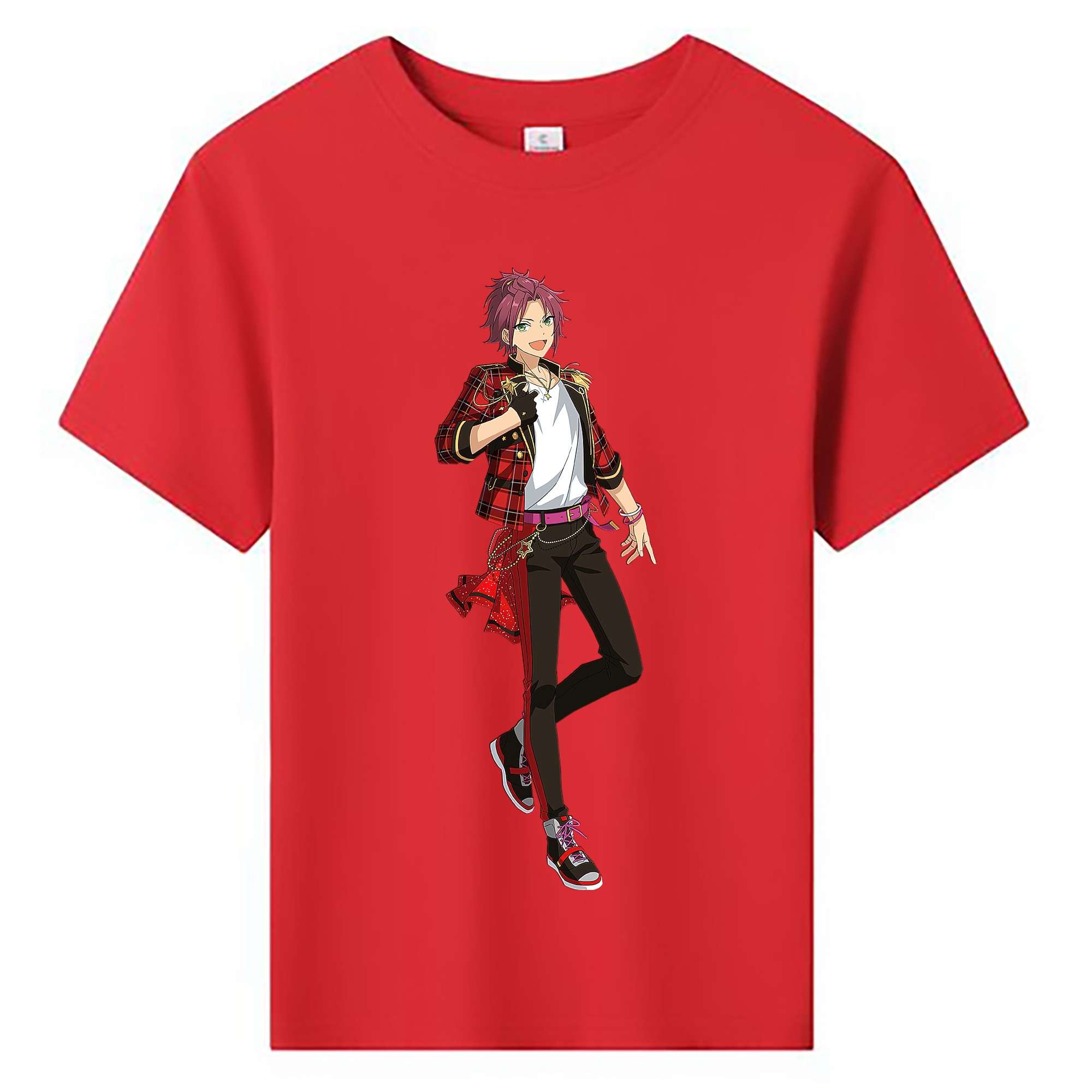 （画像用） あんさんぶるスターズ! Ensemble Stars 綿100％キッズTシャツ（フロントプリント）