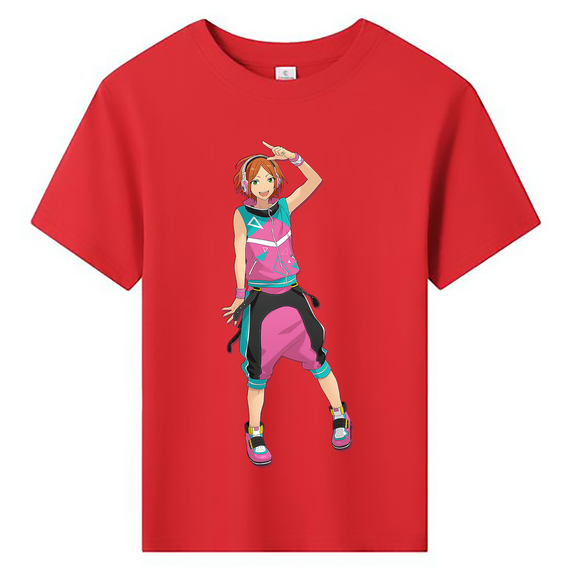 （画像用） あんさんぶるスターズ! Ensemble Stars 綿100％キッズTシャツ（フロントプリント）