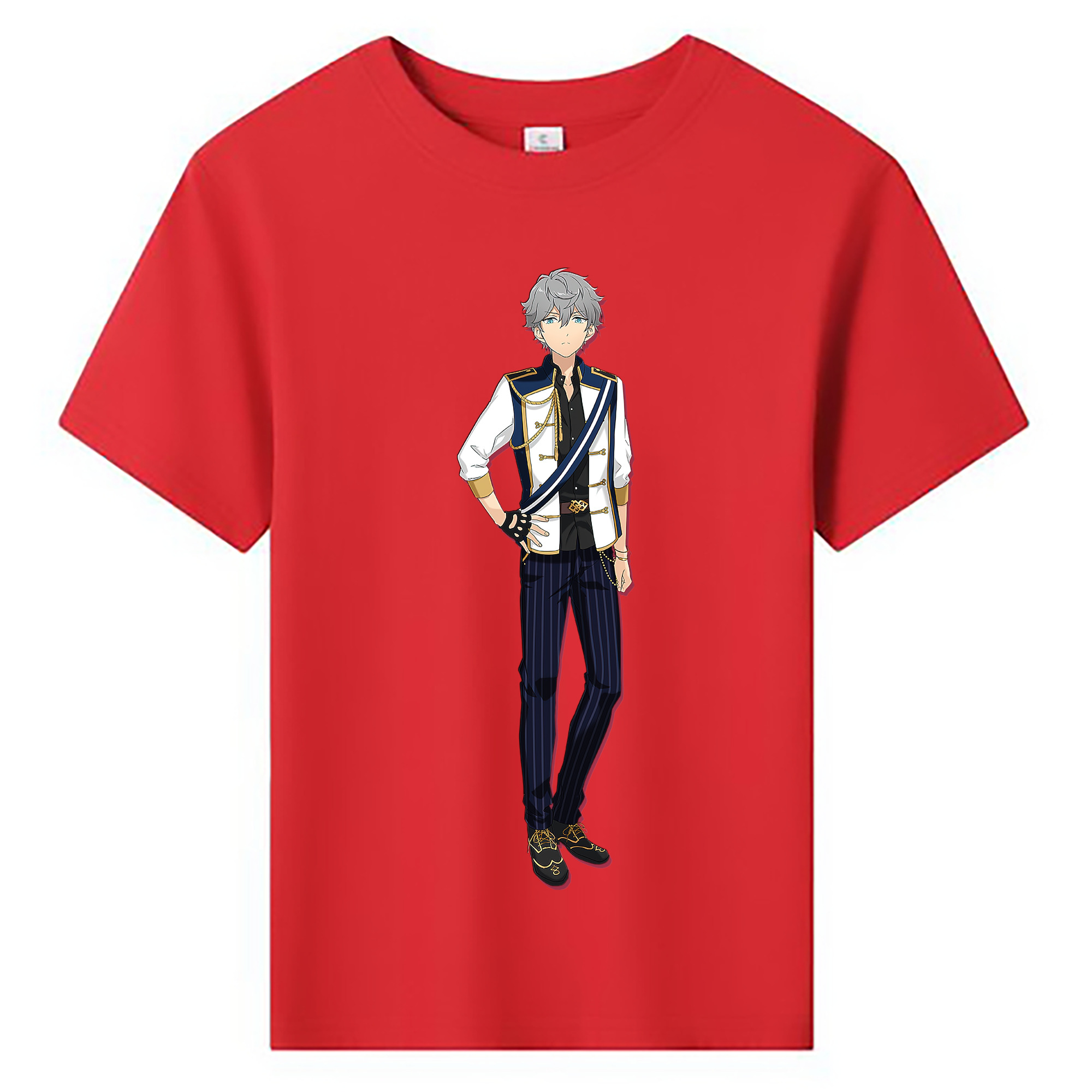 （画像用） あんさんぶるスターズ! Ensemble Stars 綿100％キッズTシャツ（フロントプリント）