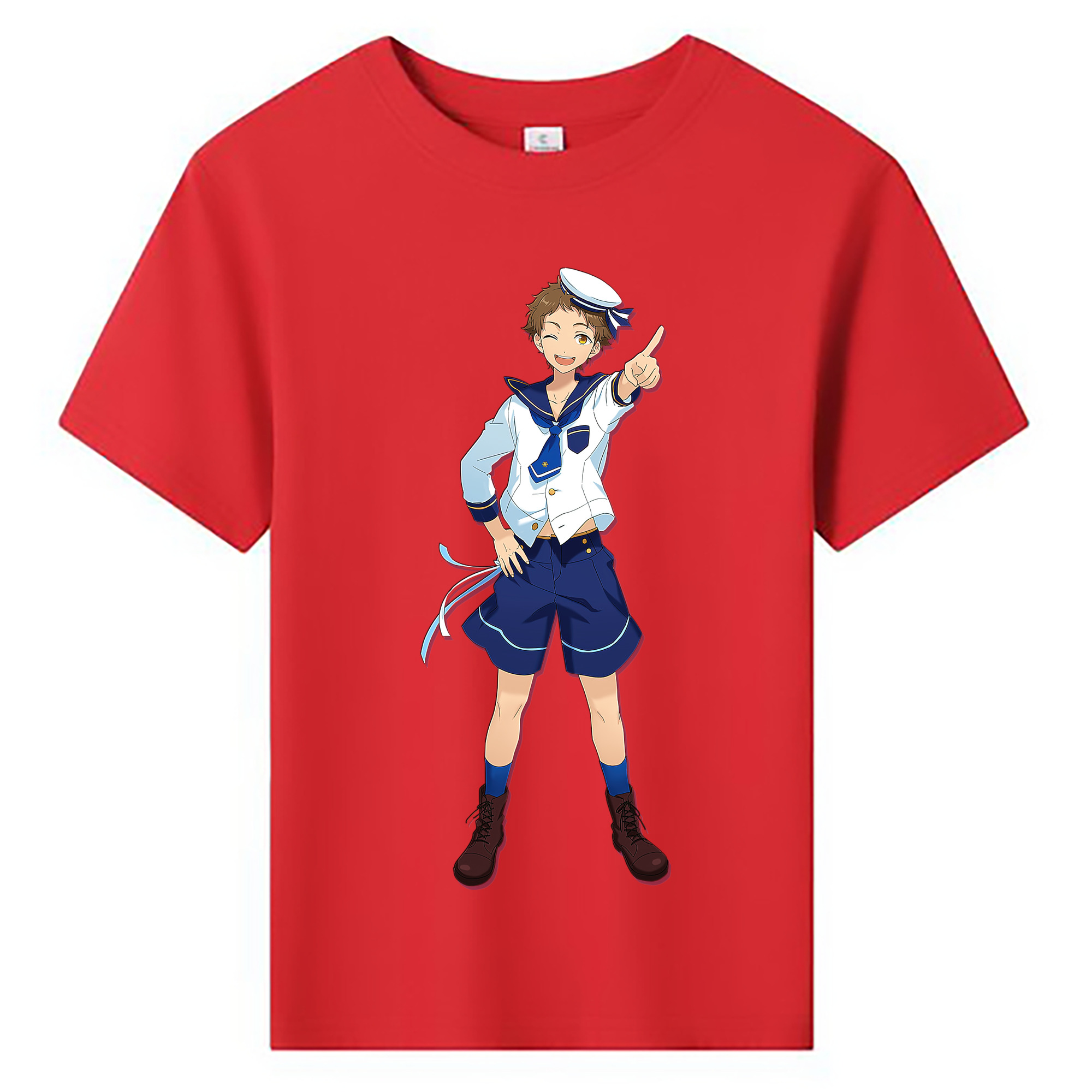 （画像用） あんさんぶるスターズ! Ensemble Stars 綿100％キッズTシャツ（フロントプリント）