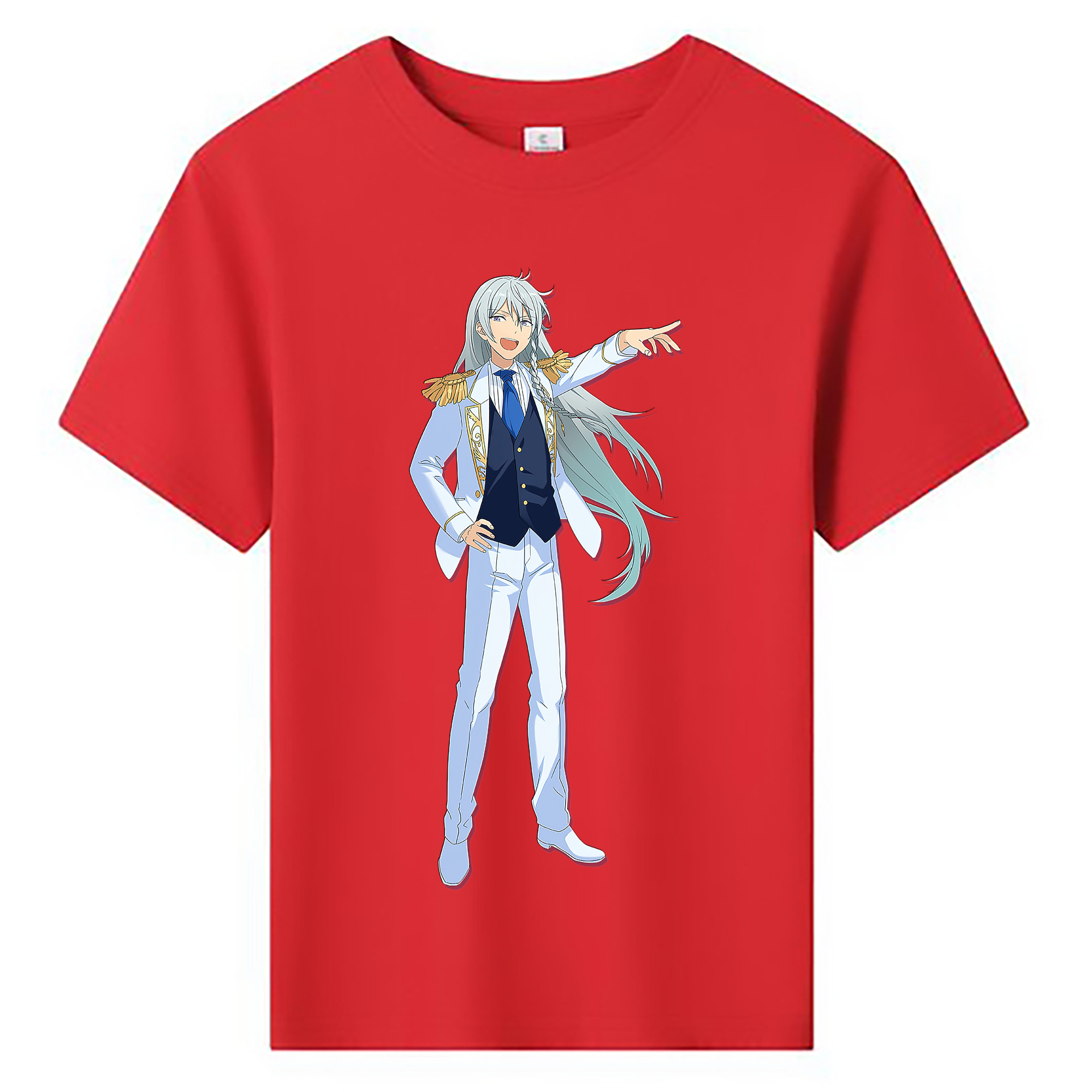 （画像用） あんさんぶるスターズ! Ensemble Stars 綿100％キッズTシャツ（フロントプリント）