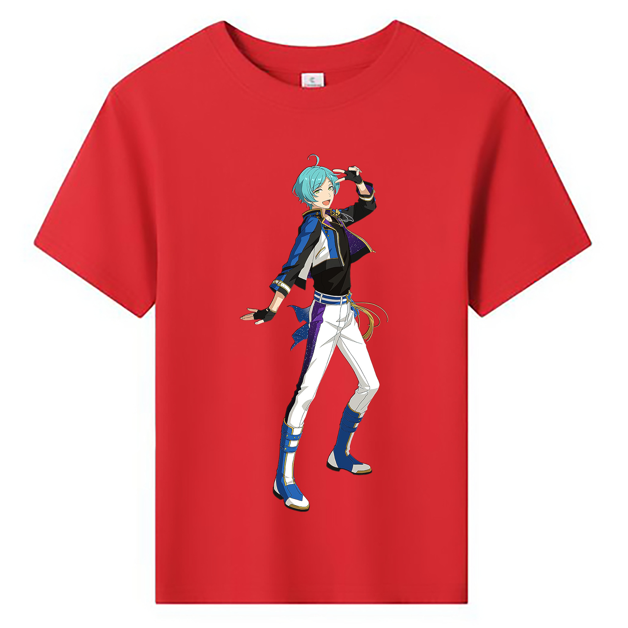 （画像用） あんさんぶるスターズ! Ensemble Stars 綿100％キッズTシャツ（フロントプリント）