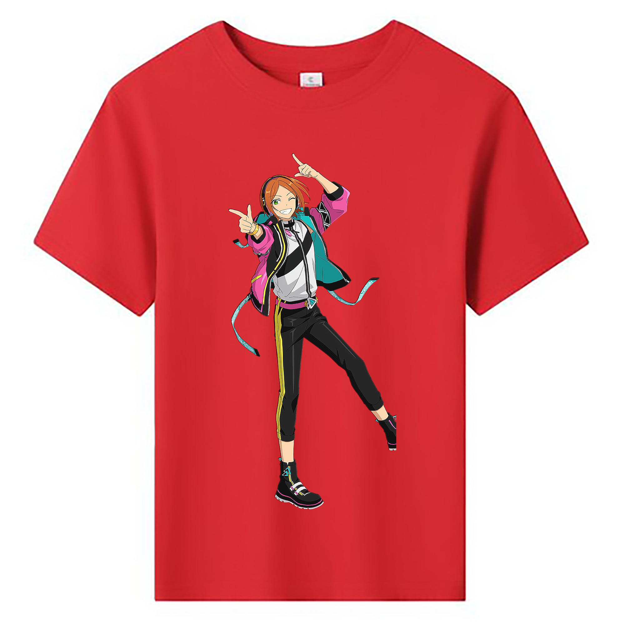あんさんぶるスターズ! Ensemble Stars 綿100％キッズTシャツ（フロントプリント）