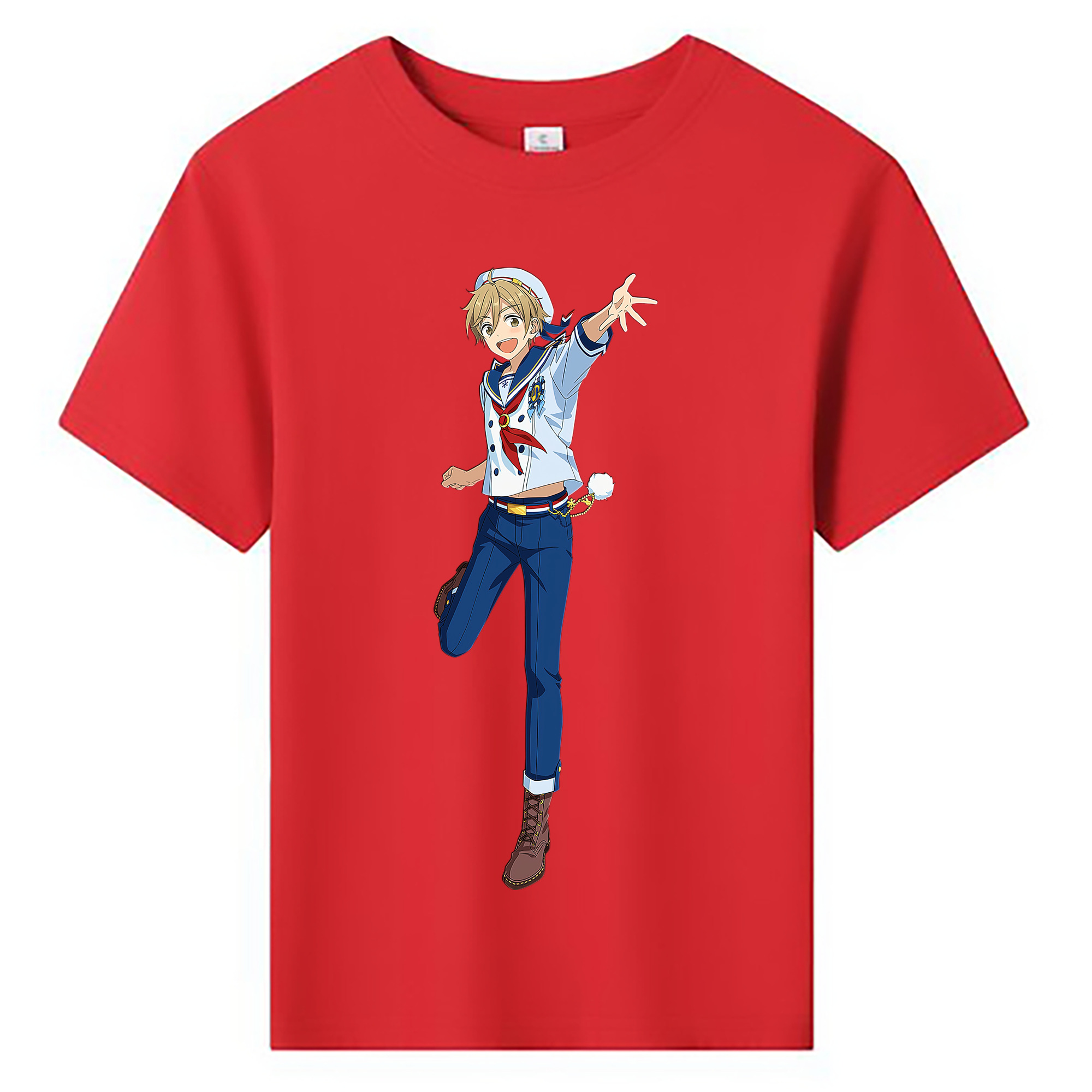 （画像用） あんさんぶるスターズ! Ensemble Stars 綿100％キッズTシャツ（フロントプリント）