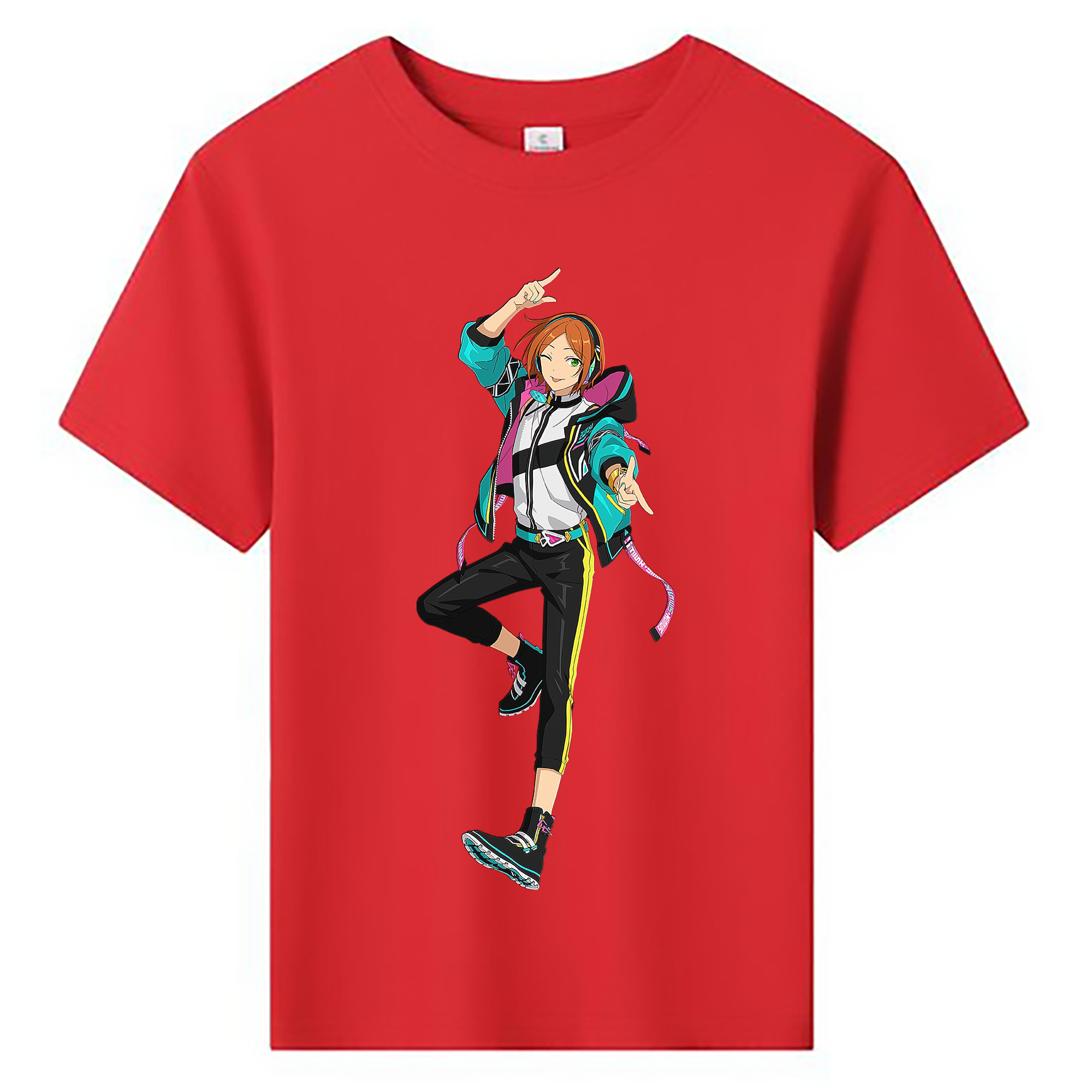 （画像用） あんさんぶるスターズ! Ensemble Stars 綿100％キッズTシャツ（フロントプリント）