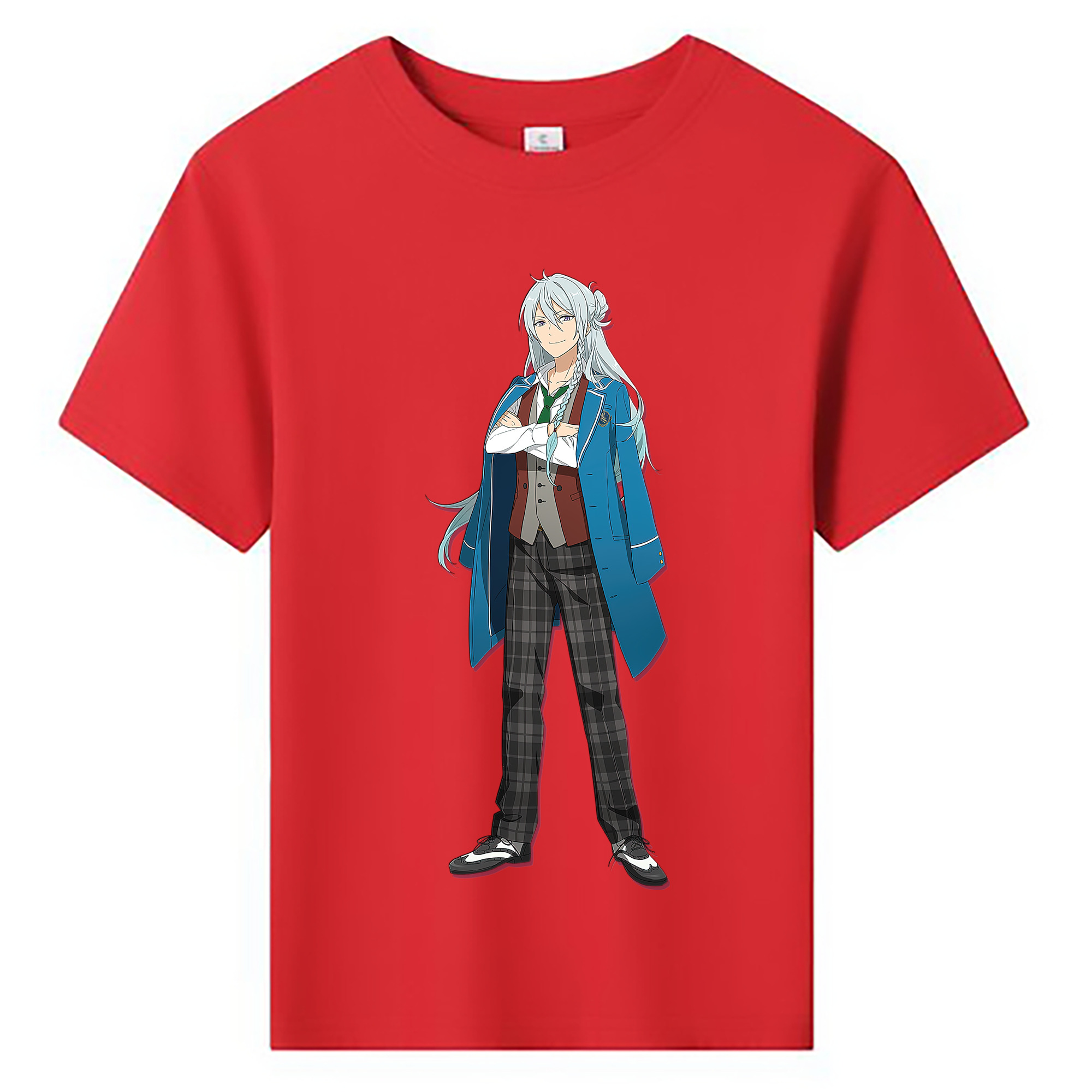 （画像用） あんさんぶるスターズ! Ensemble Stars 綿100％キッズTシャツ（フロントプリント）
