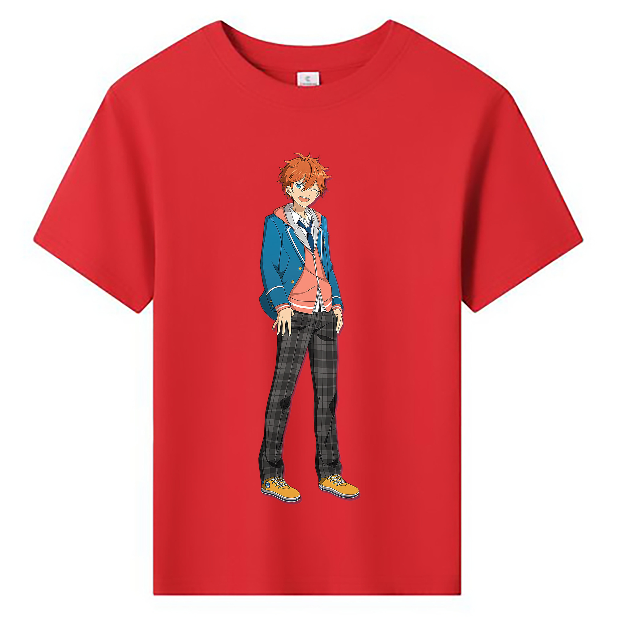 （画像用） あんさんぶるスターズ! Ensemble Stars 綿100％キッズTシャツ（フロントプリント）