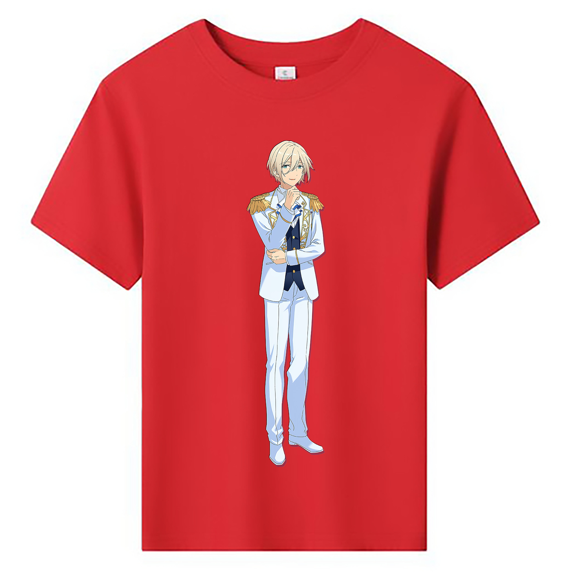 （画像用） あんさんぶるスターズ! Ensemble Stars 綿100％キッズTシャツ（フロントプリント）