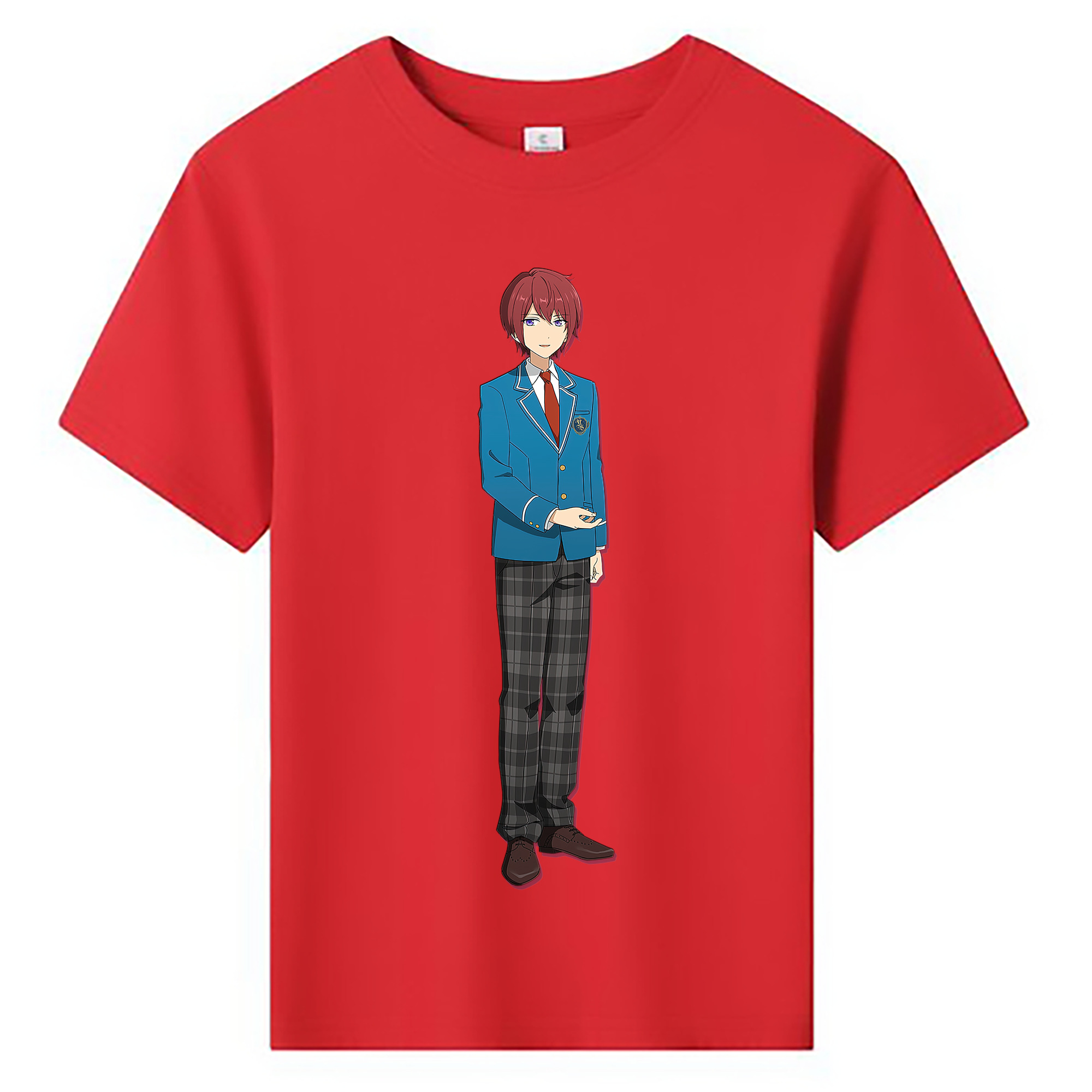 （画像用） あんさんぶるスターズ! Ensemble Stars 綿100％キッズTシャツ（フロントプリント）