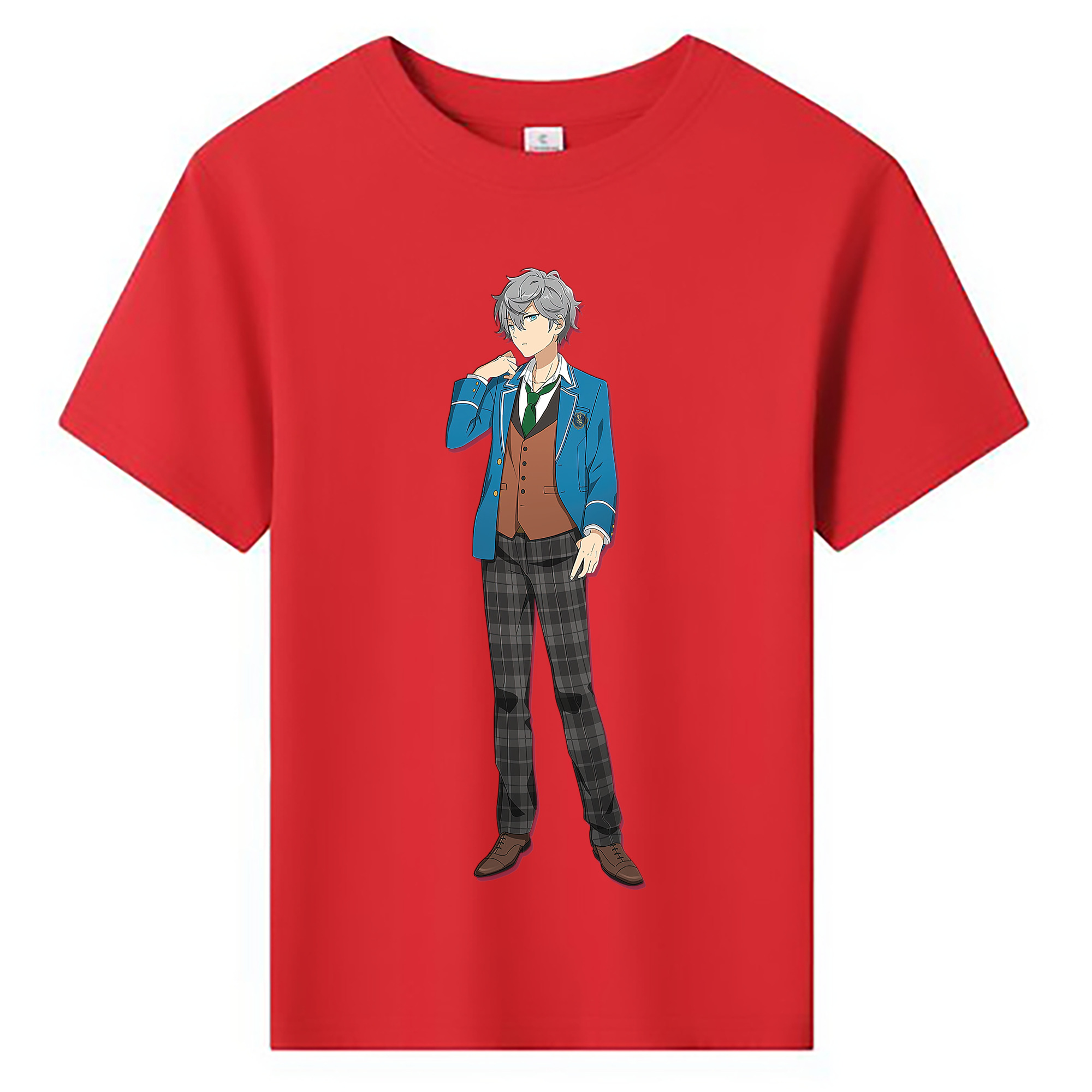 （画像用） あんさんぶるスターズ! Ensemble Stars 綿100％キッズTシャツ（フロントプリント）