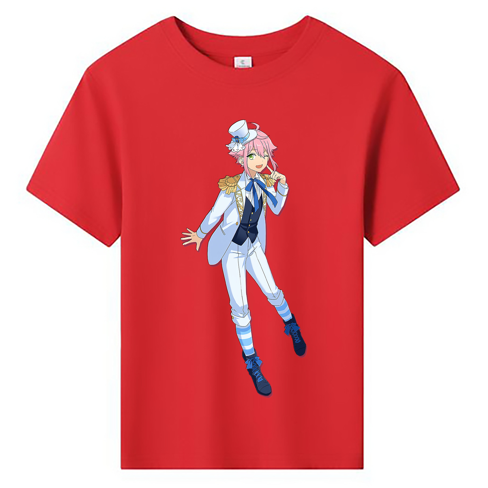 （画像用） あんさんぶるスターズ! Ensemble Stars 綿100％キッズTシャツ（フロントプリント）