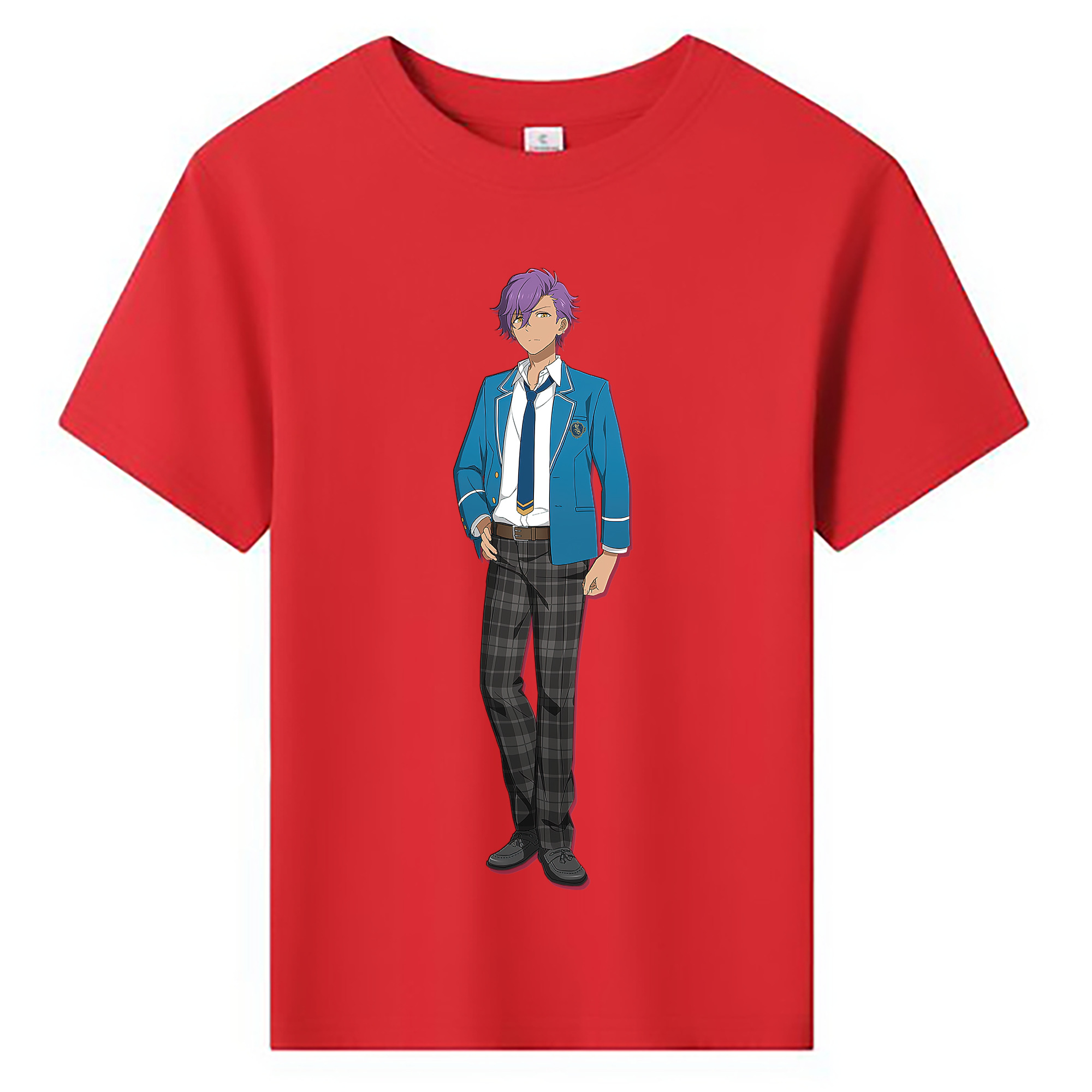 （画像用） あんさんぶるスターズ! Ensemble Stars 綿100％キッズTシャツ（フロントプリント）