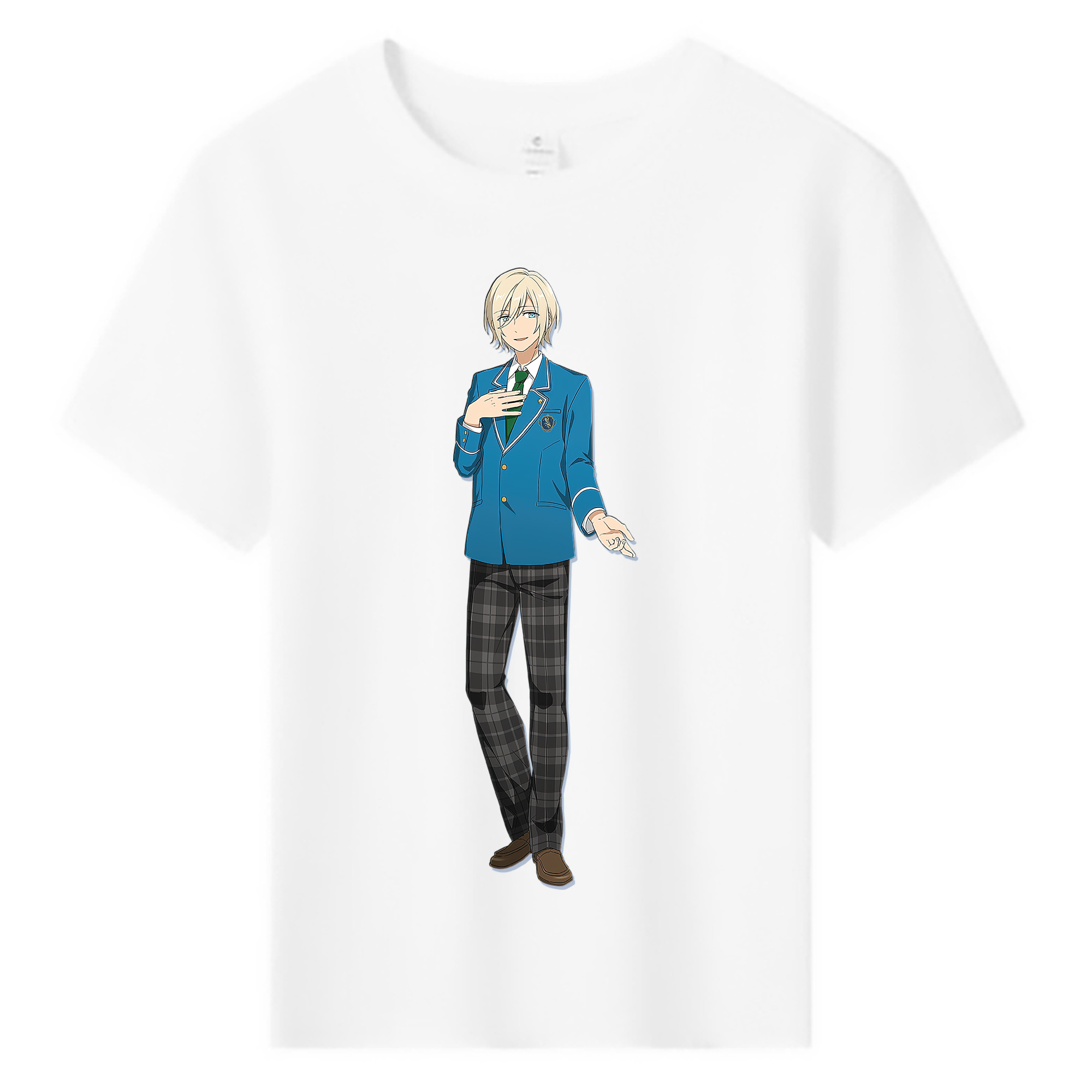 （画像用） あんさんぶるスターズ! Ensemble Stars 綿100％キッズTシャツ（フロントプリント）
