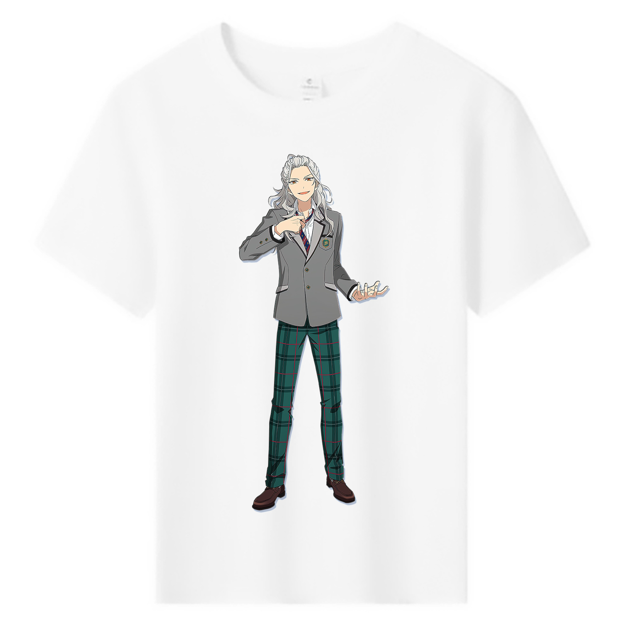 （画像用） あんさんぶるスターズ! Ensemble Stars 綿100％キッズTシャツ（フロントプリント）