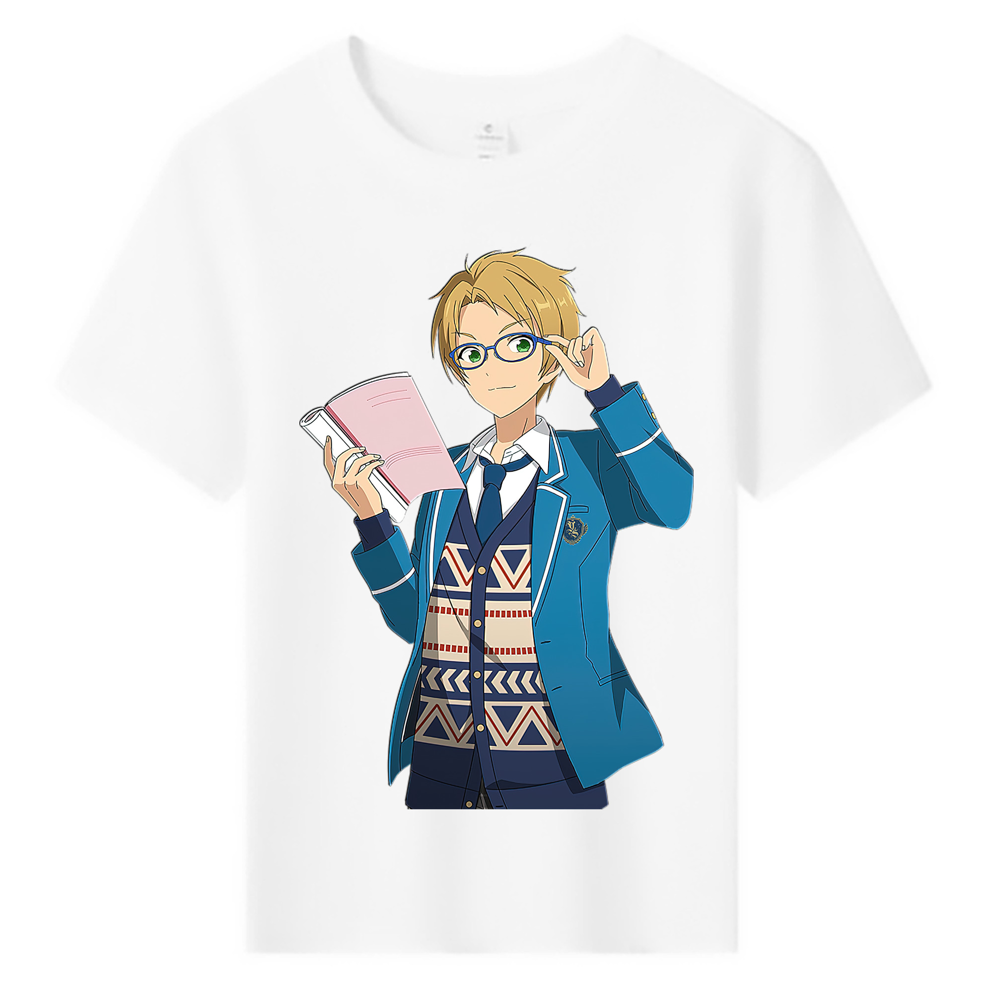 （画像用） あんさんぶるスターズ! Ensemble Stars 綿100％キッズTシャツ（フロントプリント）