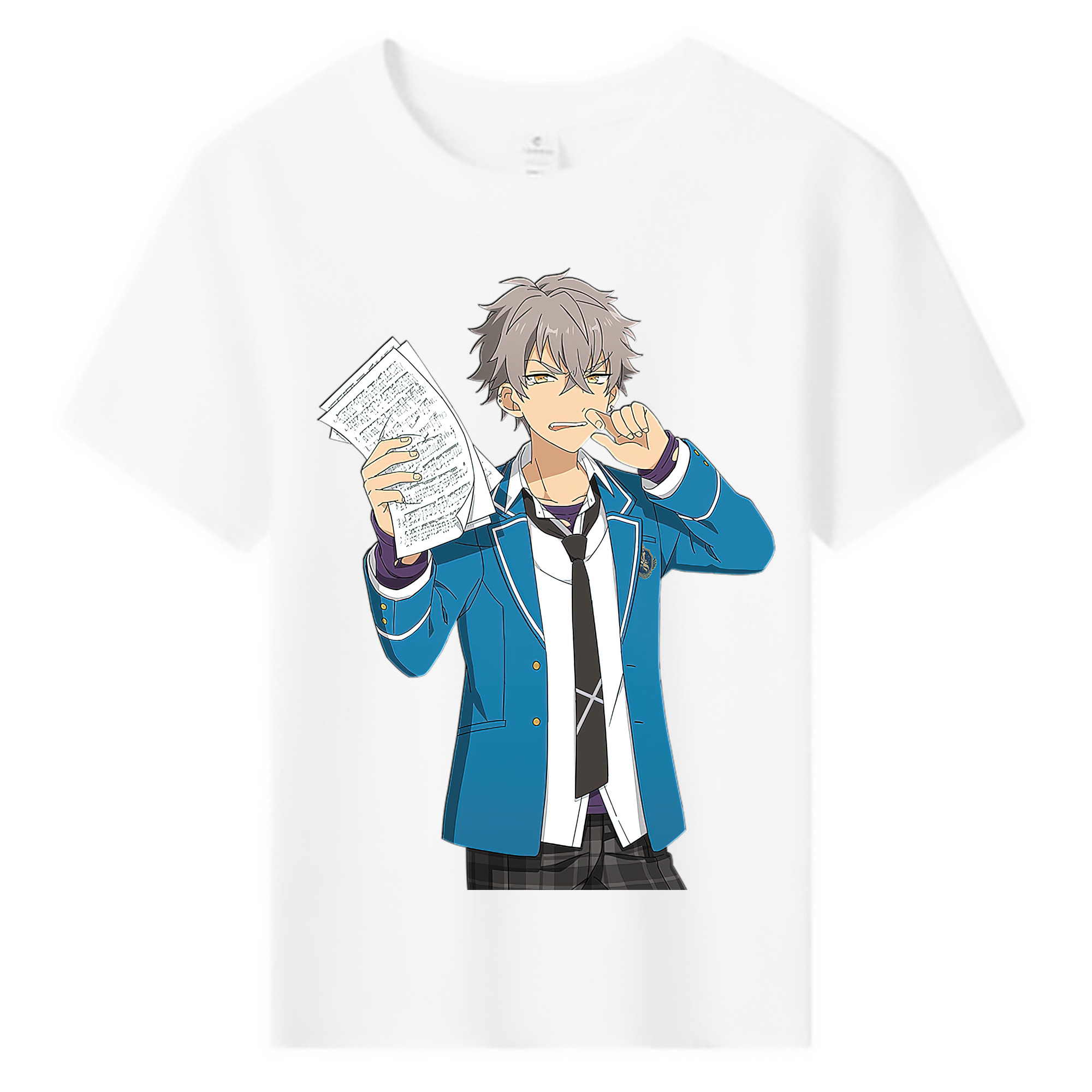 （画像用） あんさんぶるスターズ! Ensemble Stars 綿100％キッズTシャツ（フロントプリント）