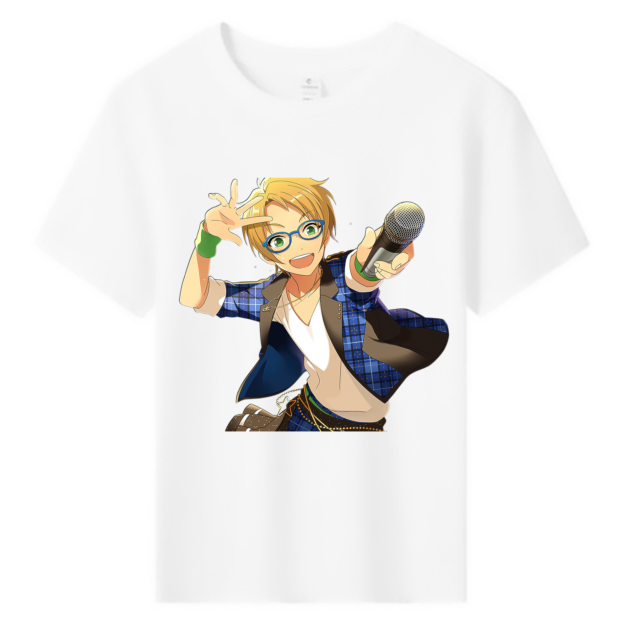 （画像用） あんさんぶるスターズ! Ensemble Stars 綿100％キッズTシャツ（フロントプリント）