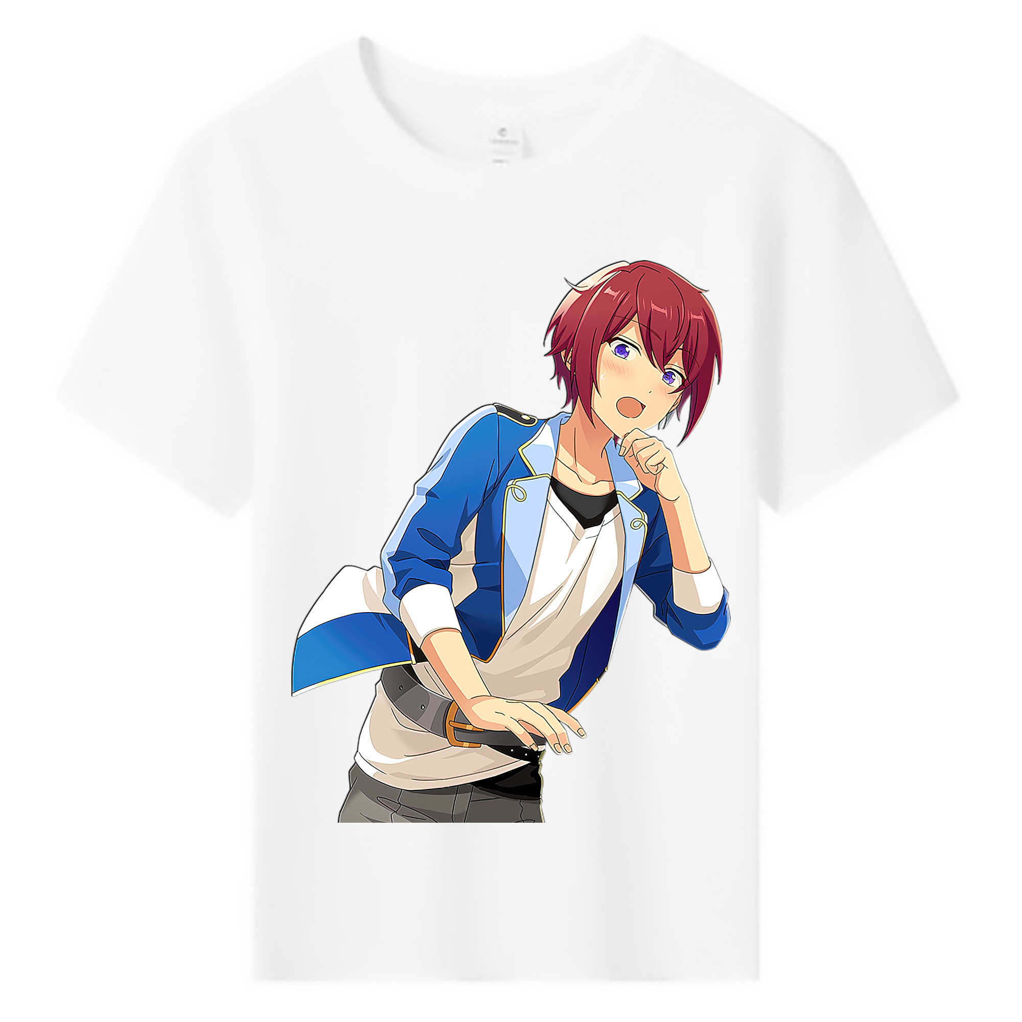 （画像用） あんさんぶるスターズ! Ensemble Stars 綿100％キッズTシャツ（フロントプリント）