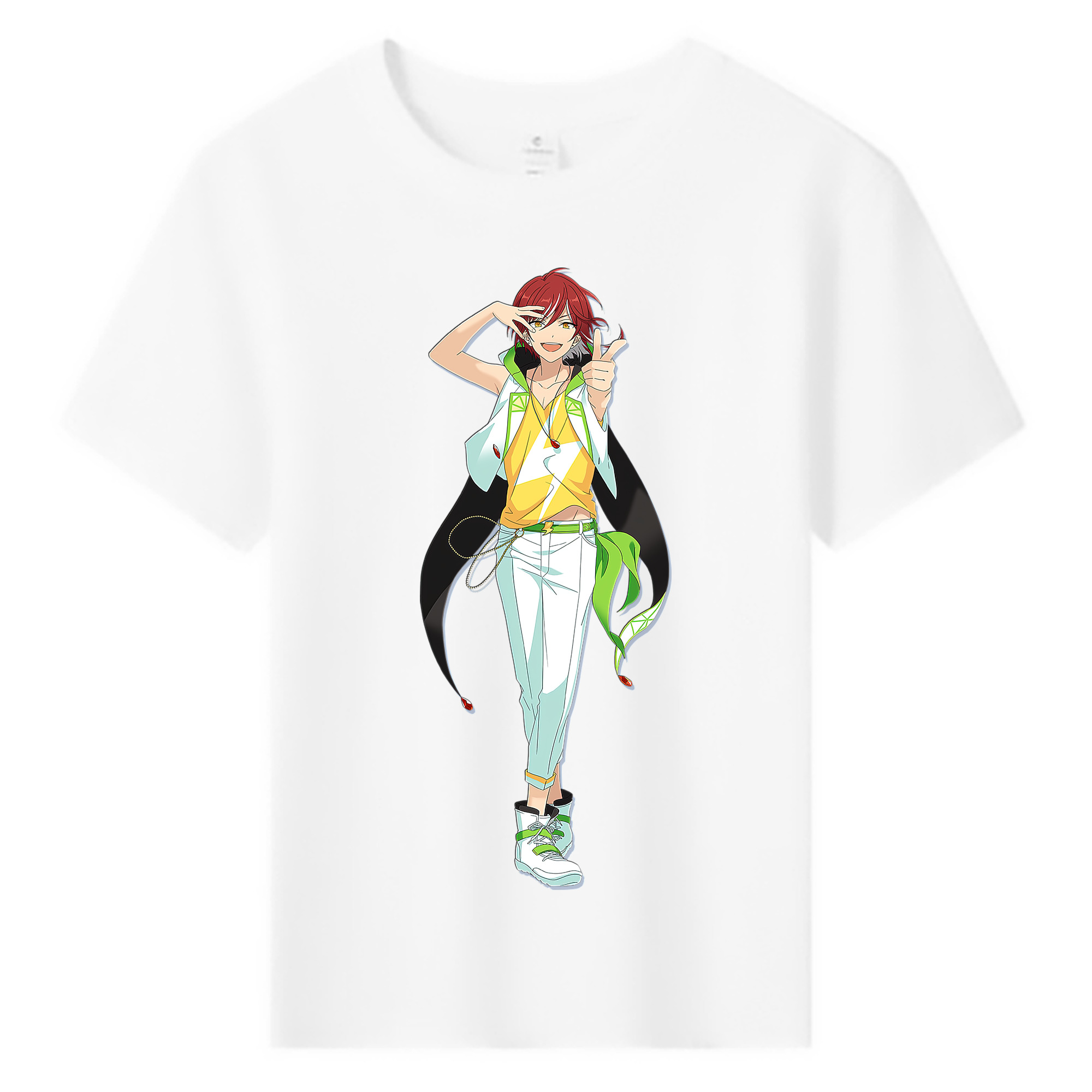 （画像用） あんさんぶるスターズ! Ensemble Stars 綿100％キッズTシャツ（フロントプリント）