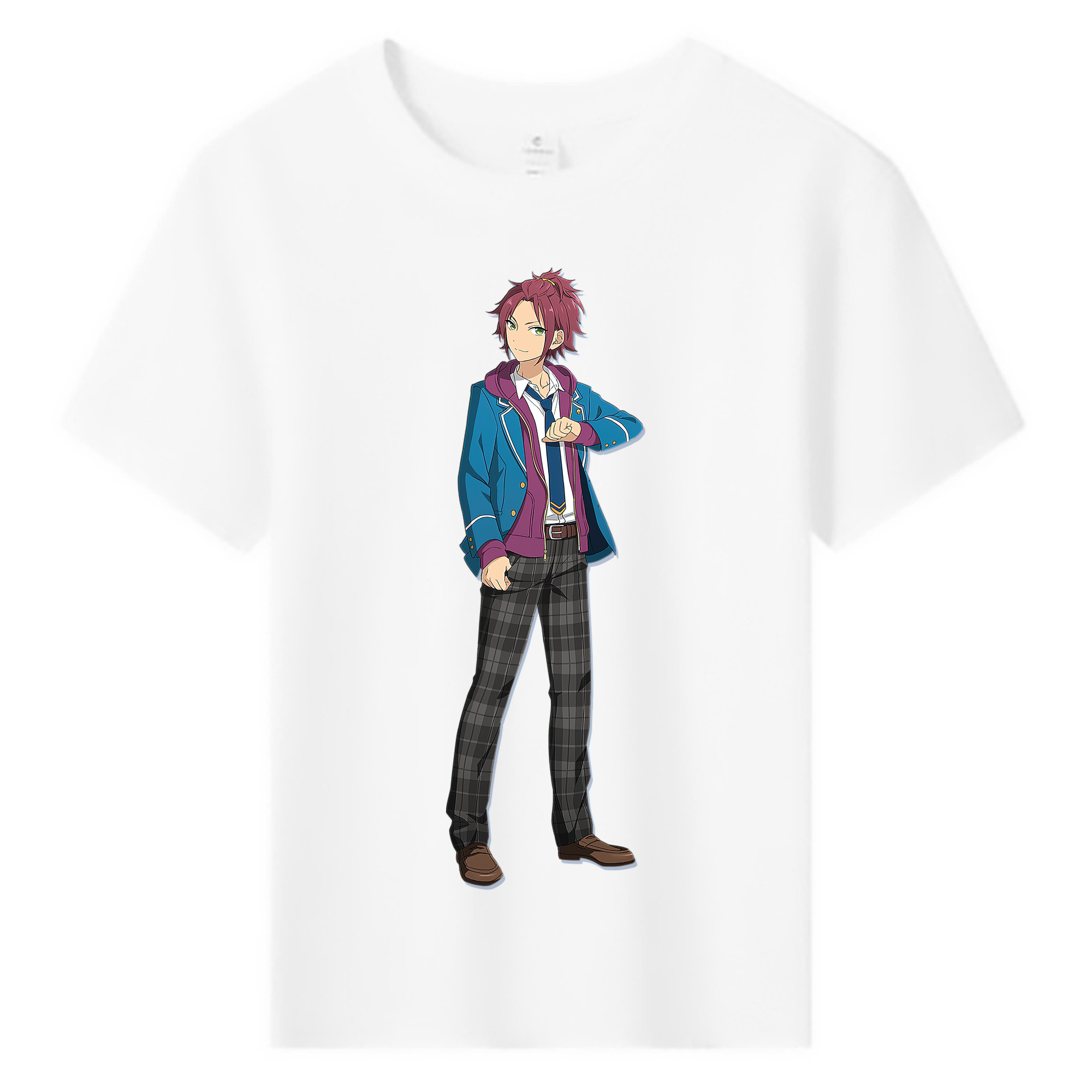 （画像用） あんさんぶるスターズ! Ensemble Stars 綿100％キッズTシャツ（フロントプリント）