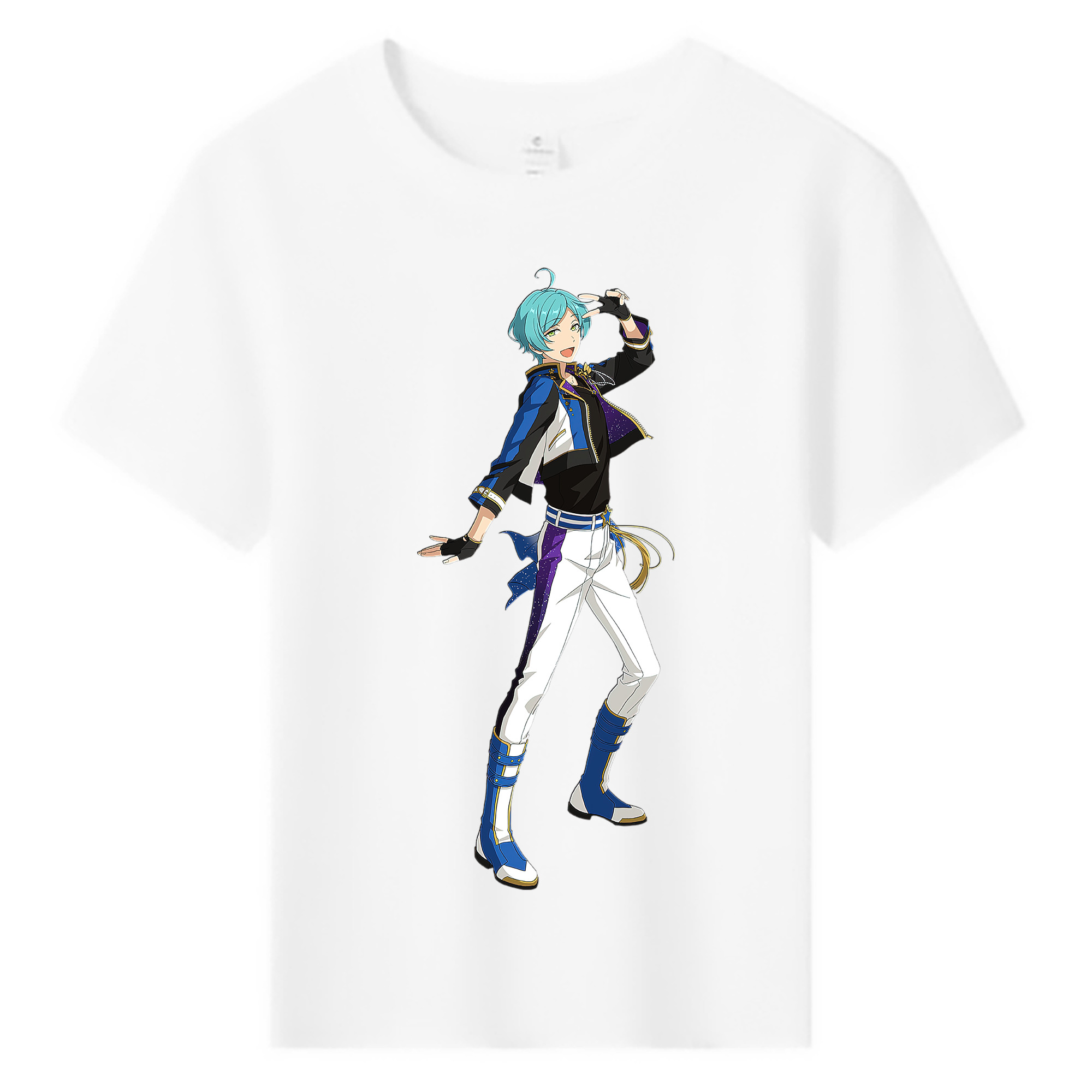 （画像用） あんさんぶるスターズ! Ensemble Stars 綿100％キッズTシャツ（フロントプリント）