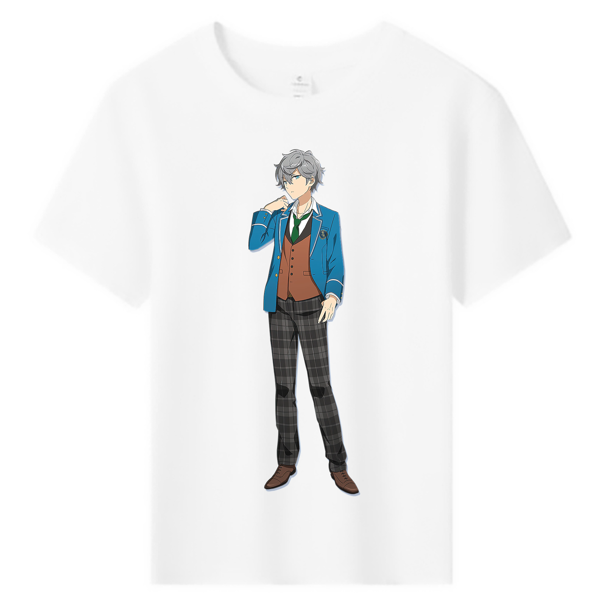 （画像用） あんさんぶるスターズ! Ensemble Stars 綿100％キッズTシャツ（フロントプリント）