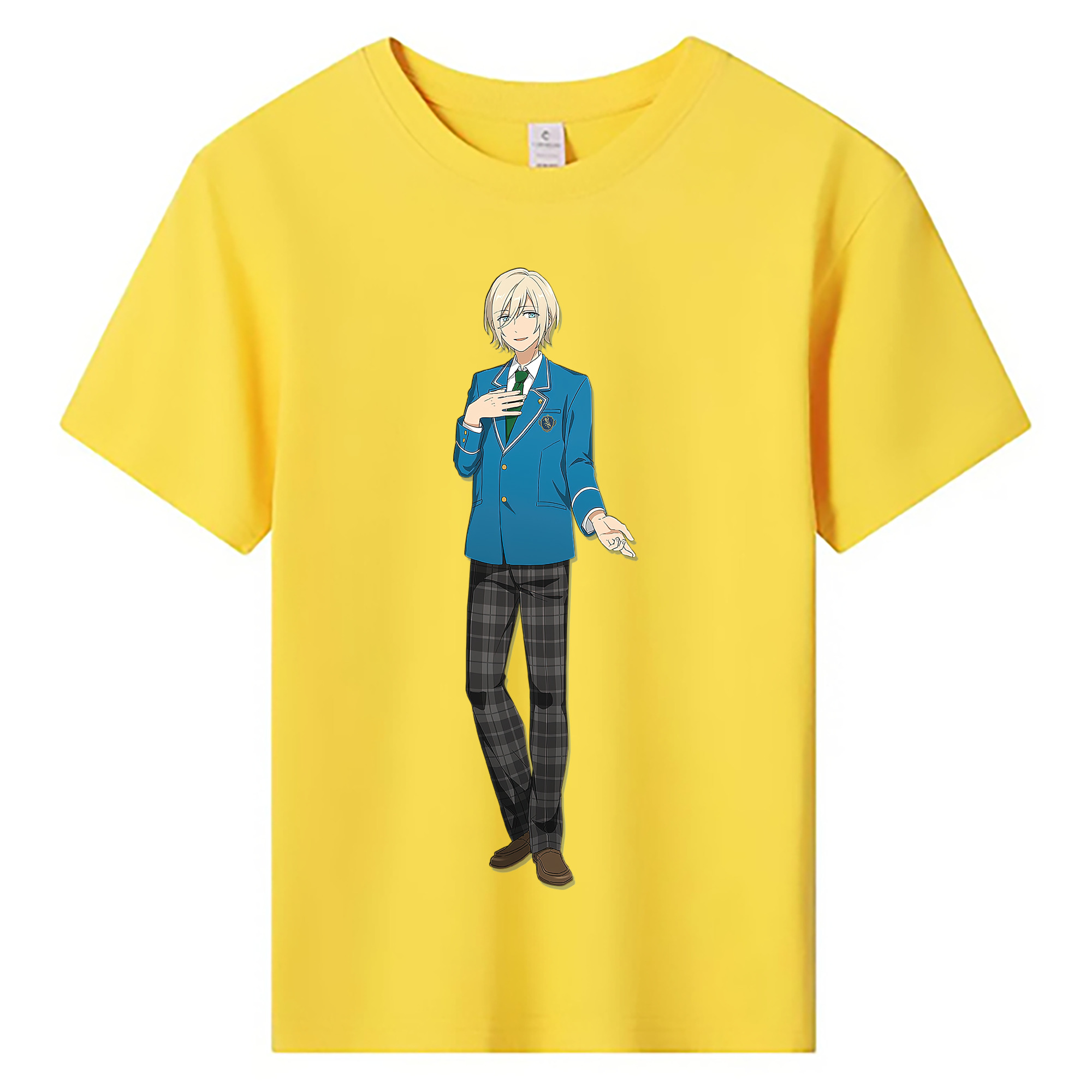 （画像用） あんさんぶるスターズ! Ensemble Stars 綿100％キッズTシャツ（フロントプリント）