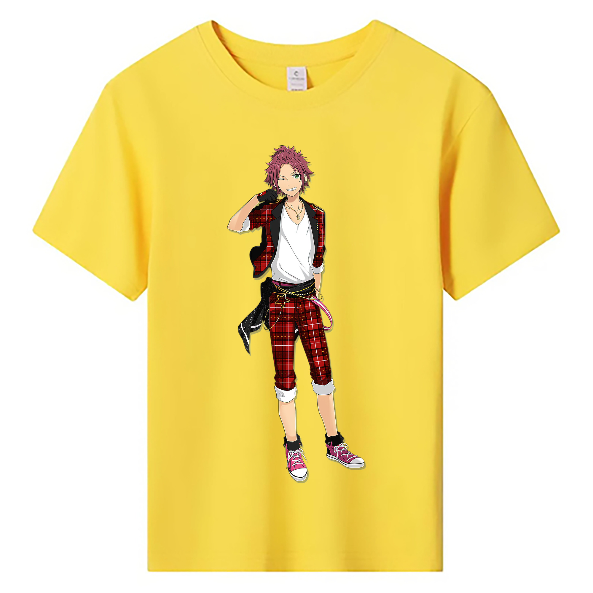 （画像用） あんさんぶるスターズ! Ensemble Stars 綿100％キッズTシャツ（フロントプリント）