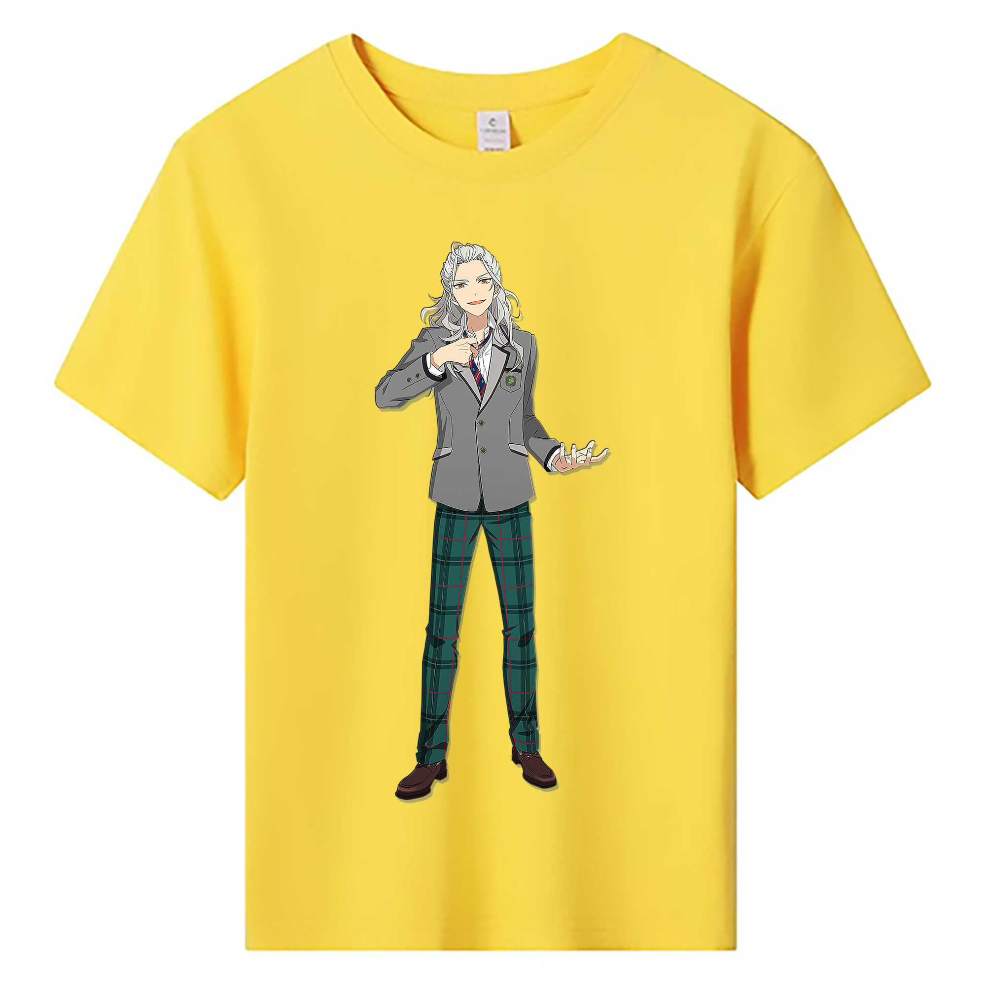 （画像用） あんさんぶるスターズ! Ensemble Stars 綿100％キッズTシャツ（フロントプリント）